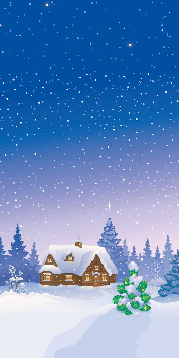 Snowy Christmas Backgrounds