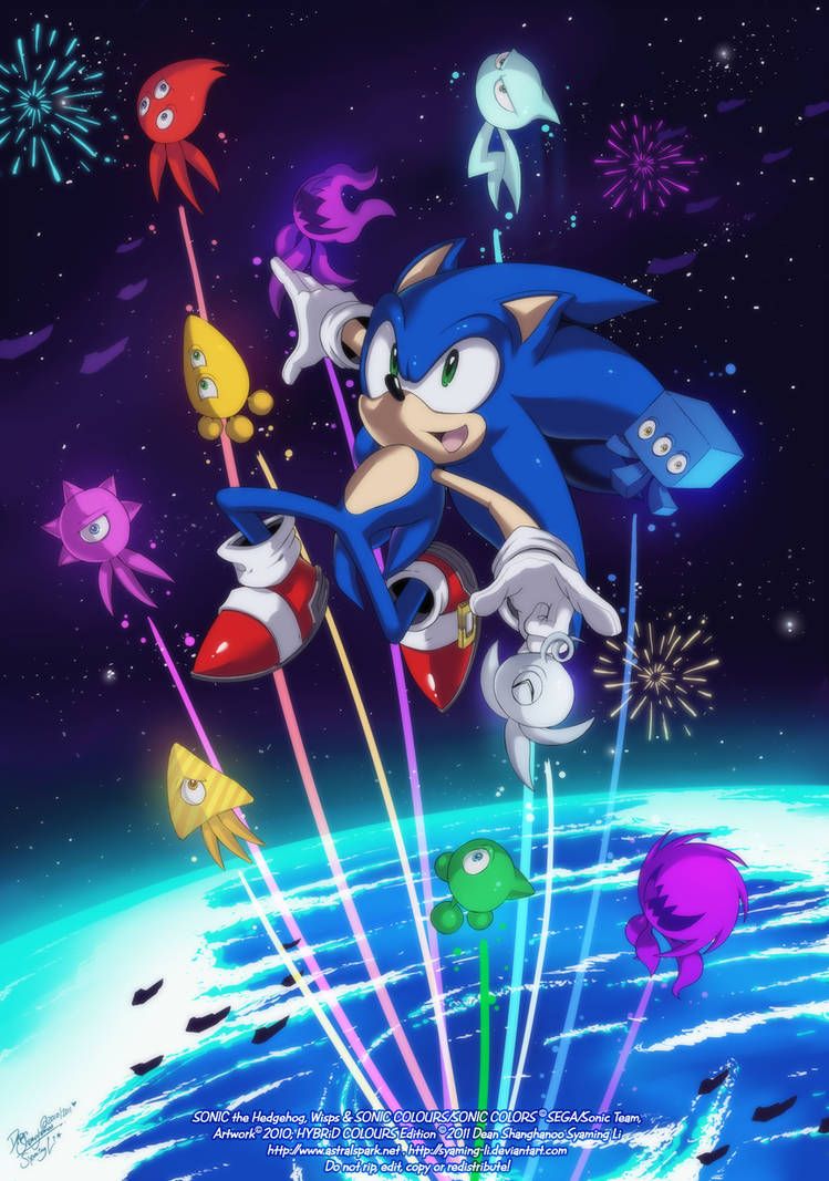 Sonic Colors Background