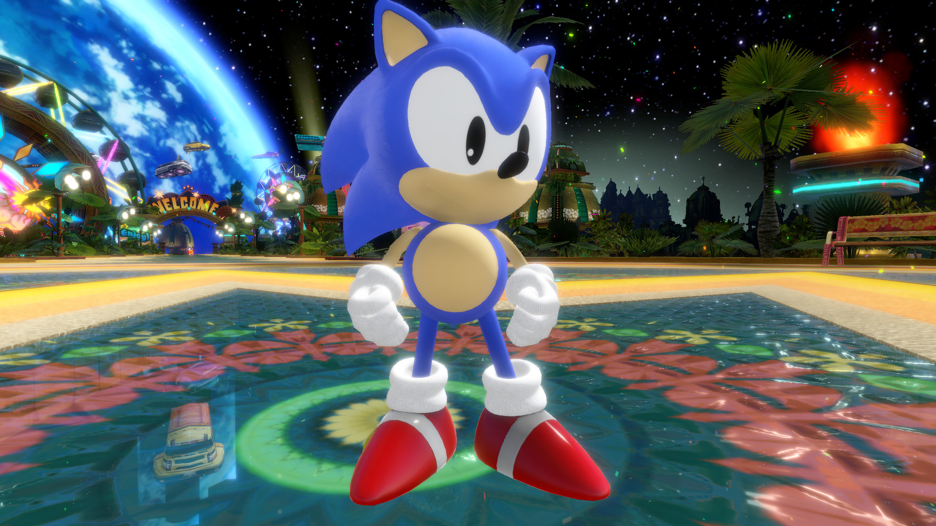 Sonic Colors Background