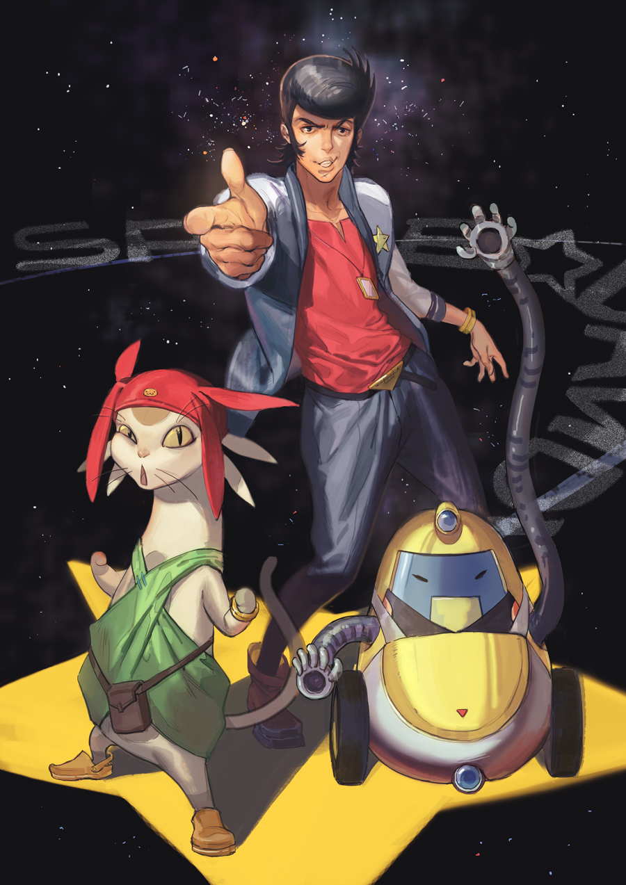 Space Dandy Background