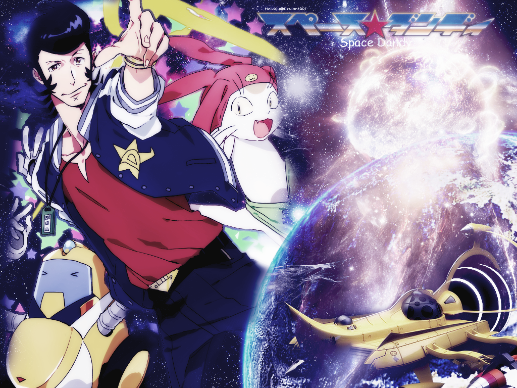 Space Dandy Backgrounds