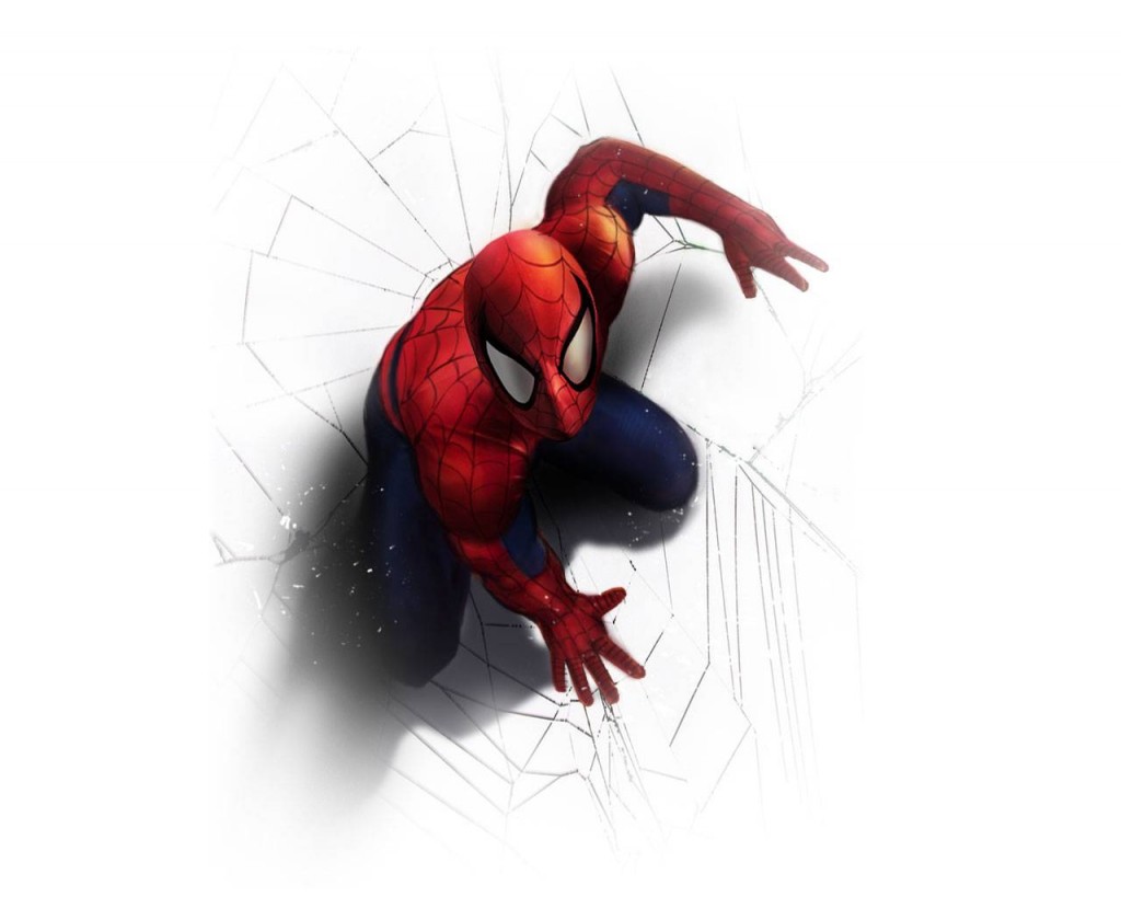 Spider Man White Background