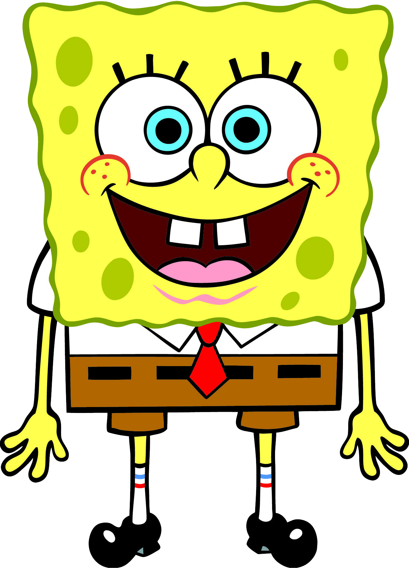 Spongebob White Background