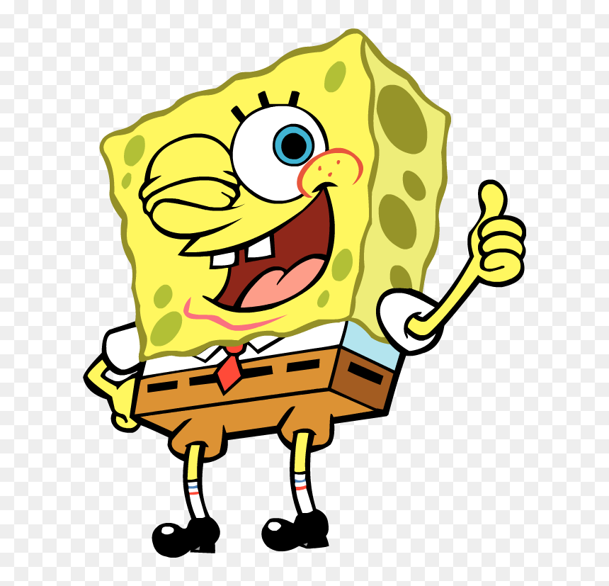 Spongebob White Background