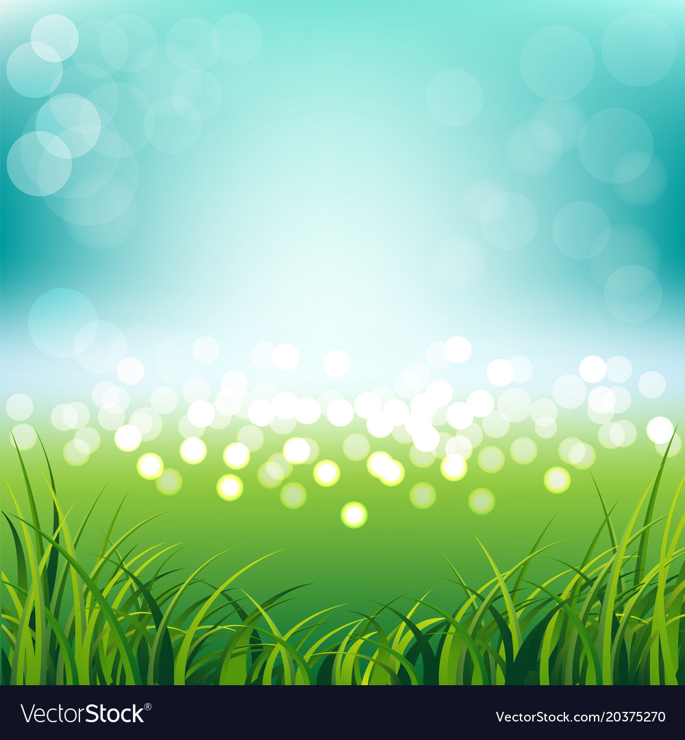 Spring Grass Background