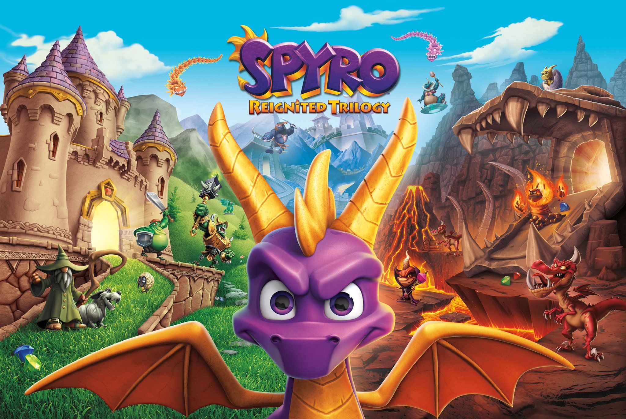 Spyro Reignited Trilogy Background