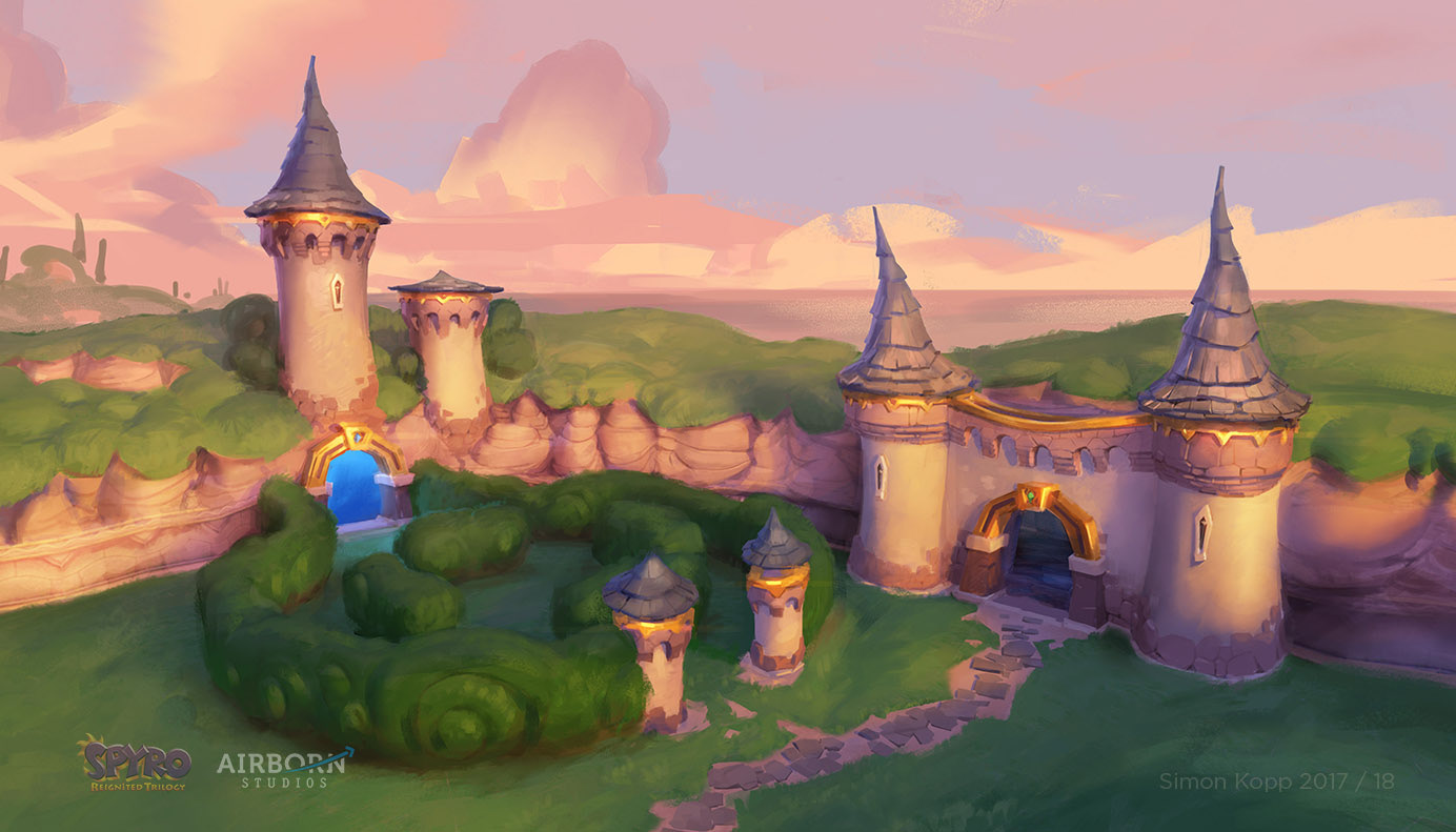 Spyro Reignited Trilogy Background