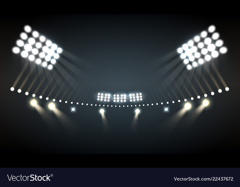 Stadium Lights Background