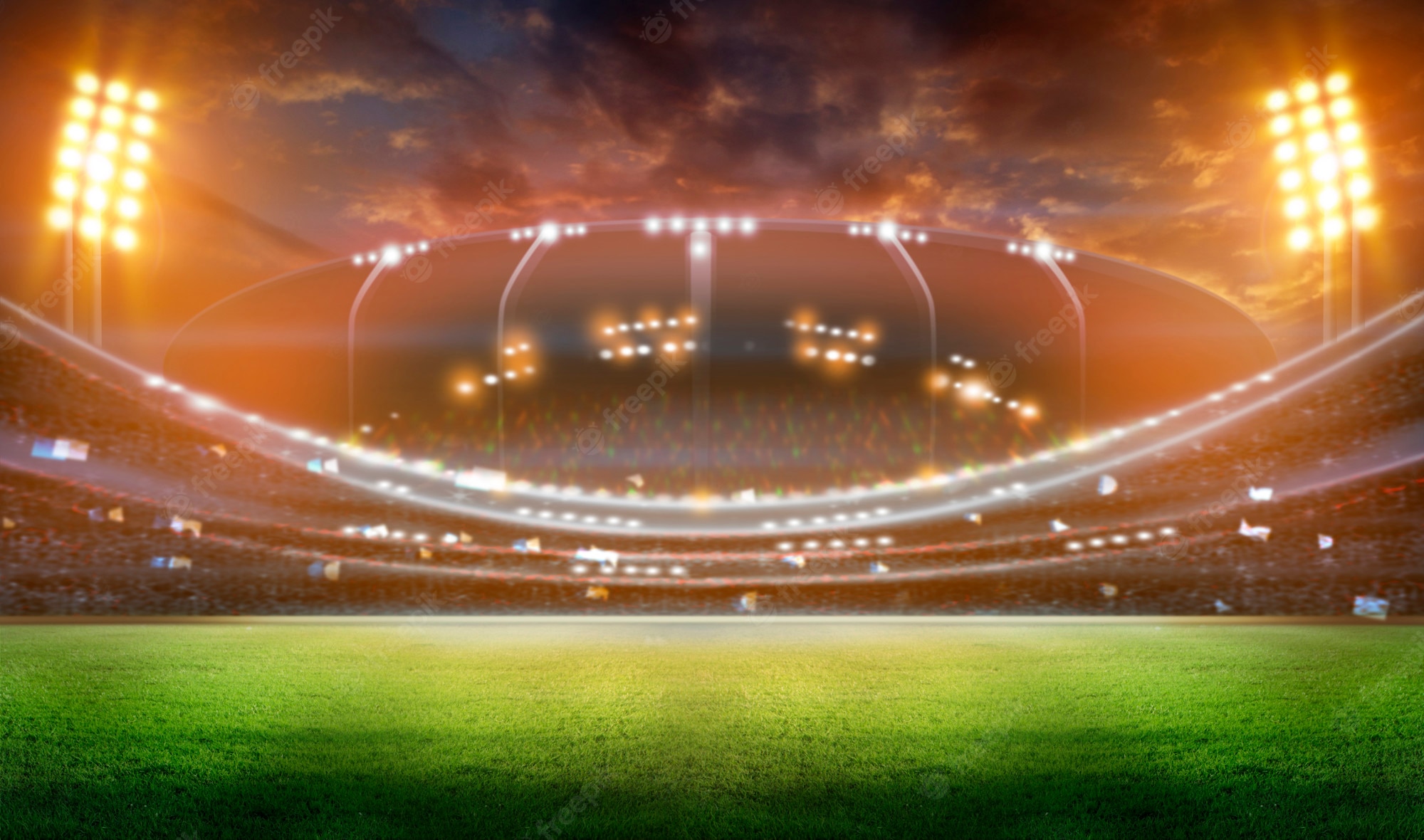 Stadium Lights Background