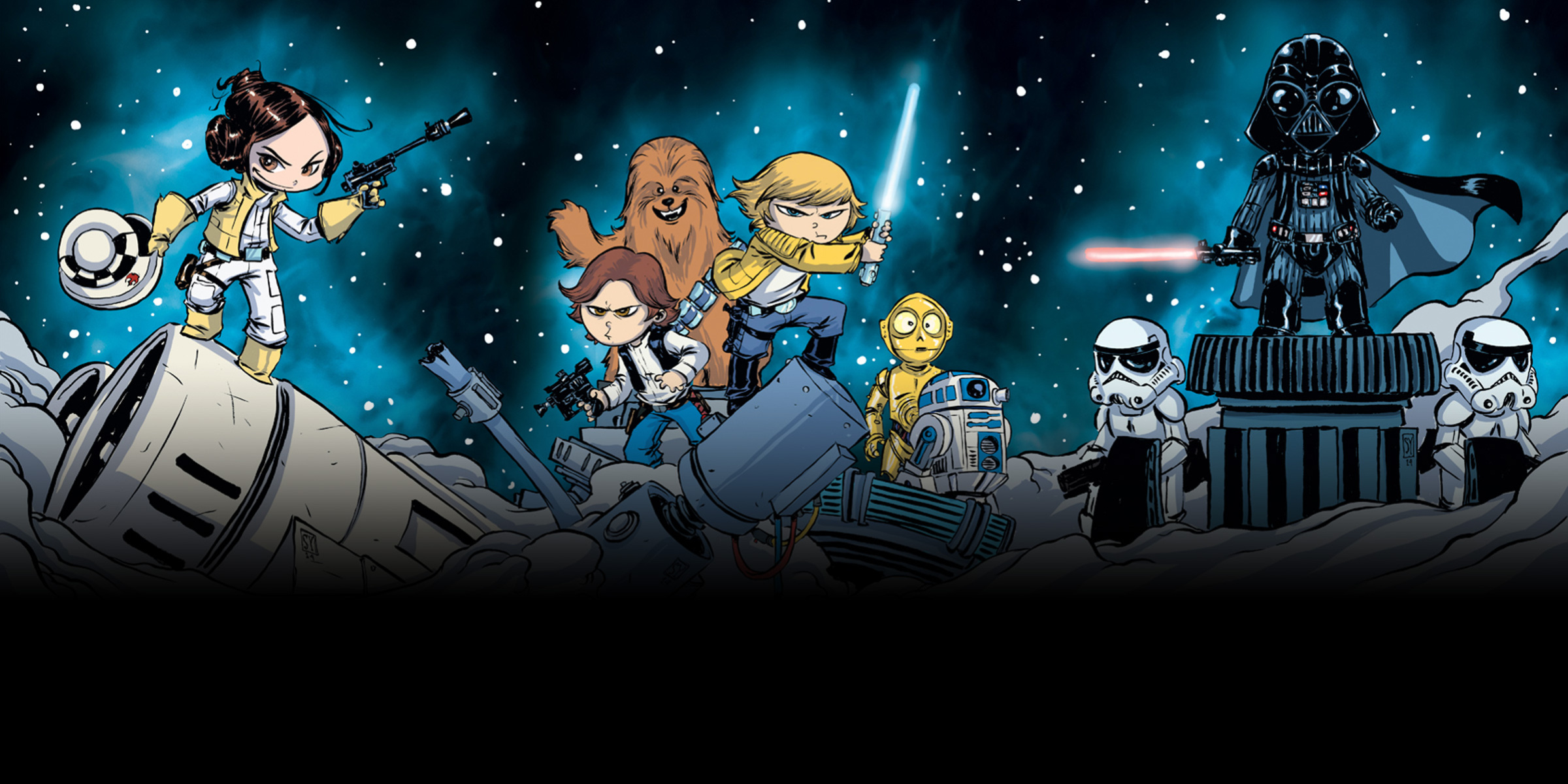 Star Wars Cartoon Background