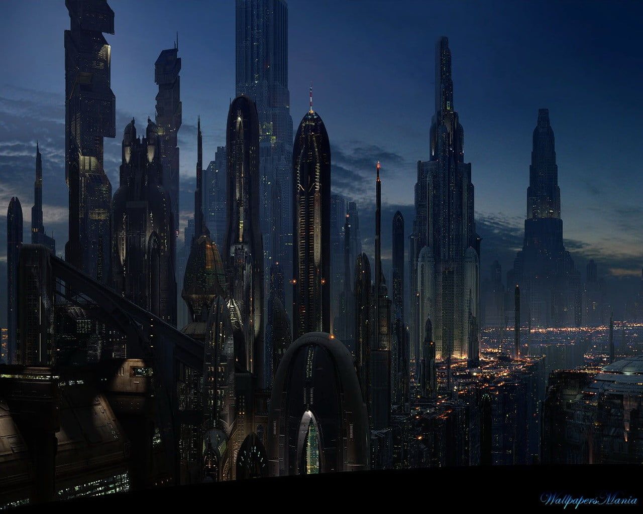 Star Wars City Background