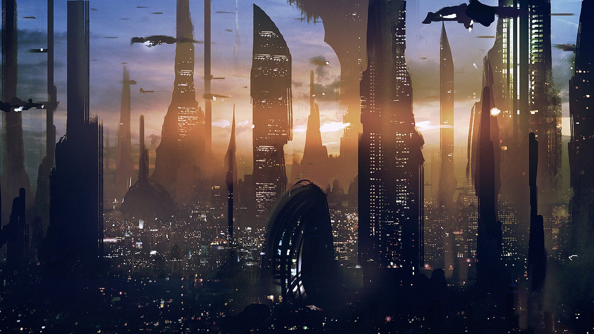 Star Wars City Background