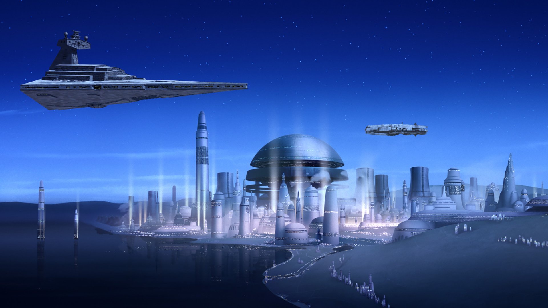 Star Wars City Background