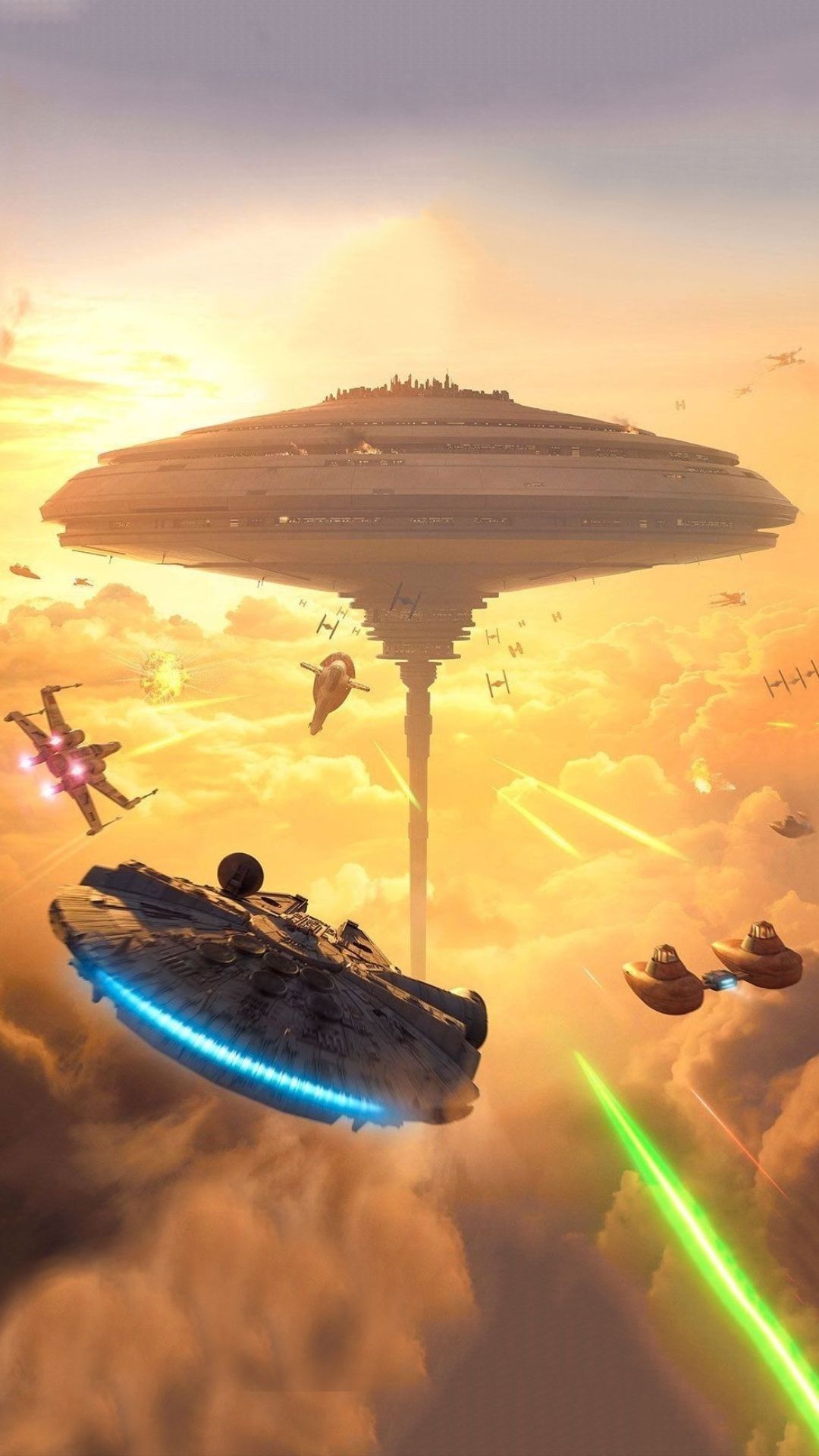 Star Wars City Background