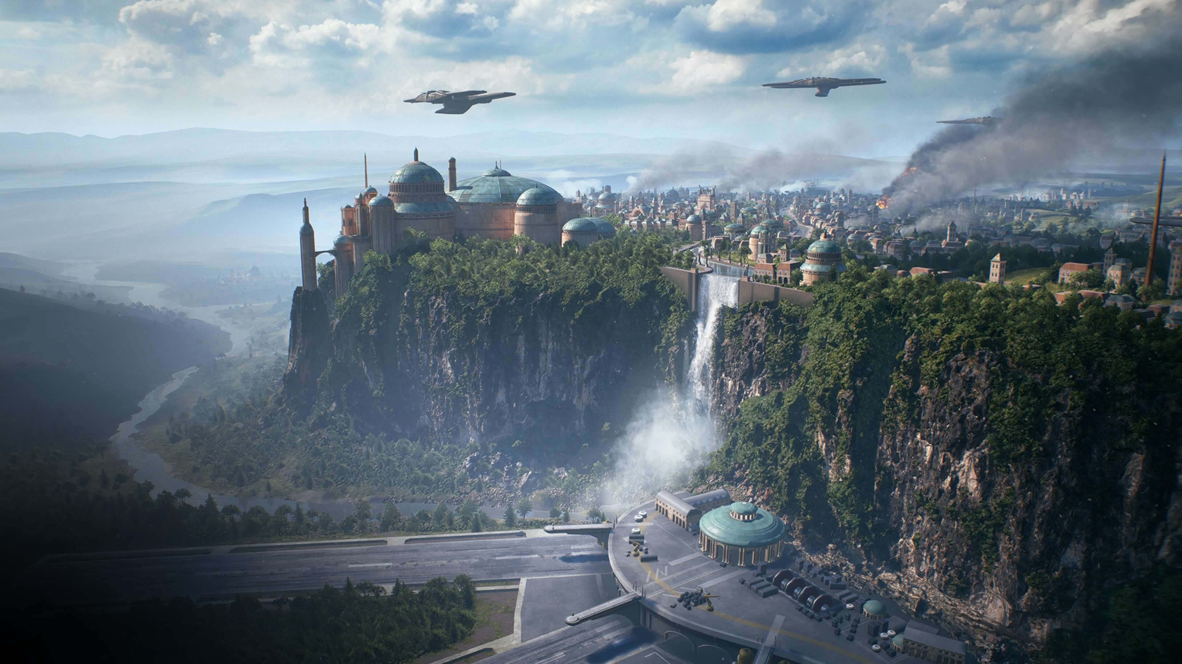 Star Wars City Background