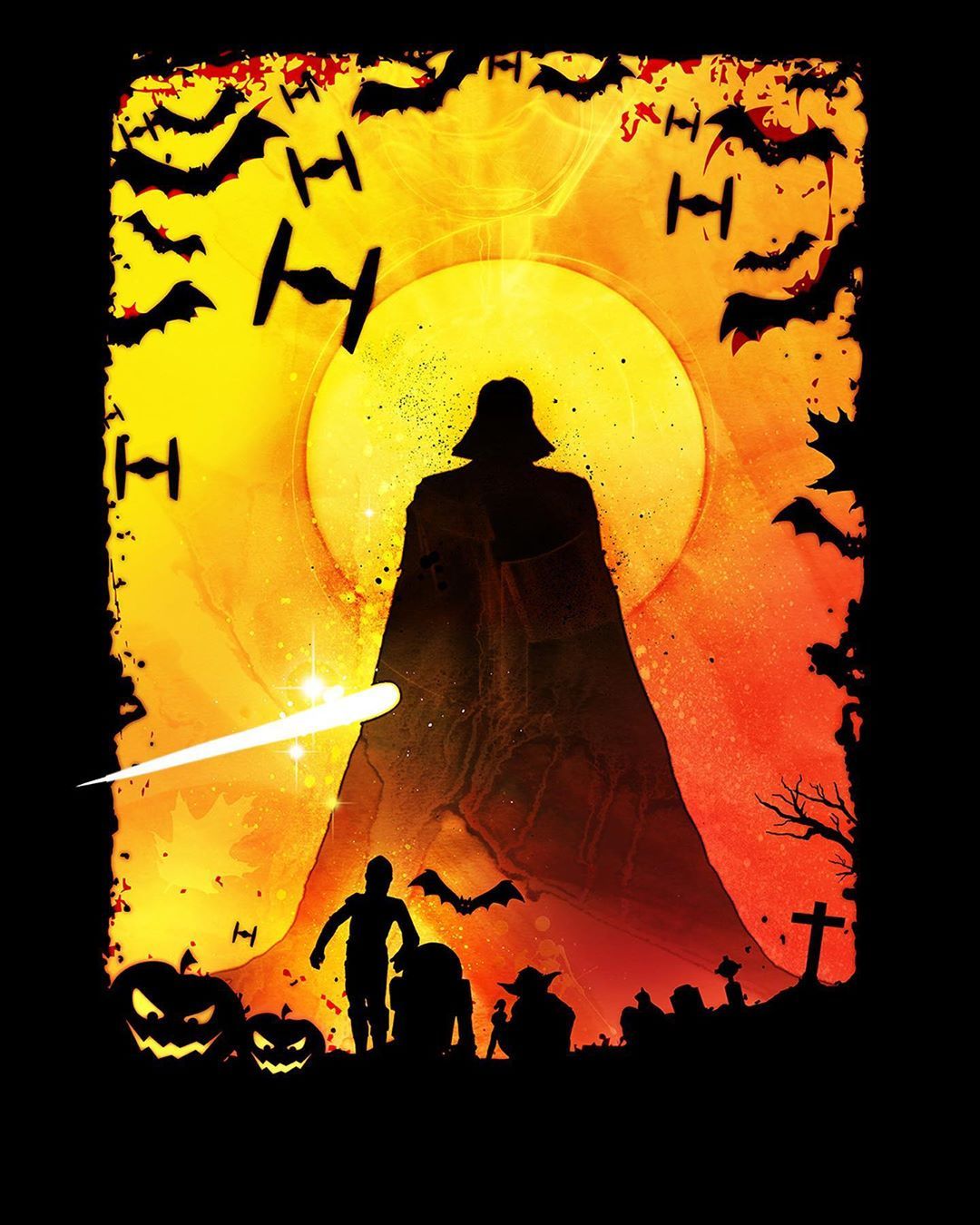 Star Wars Halloween Background