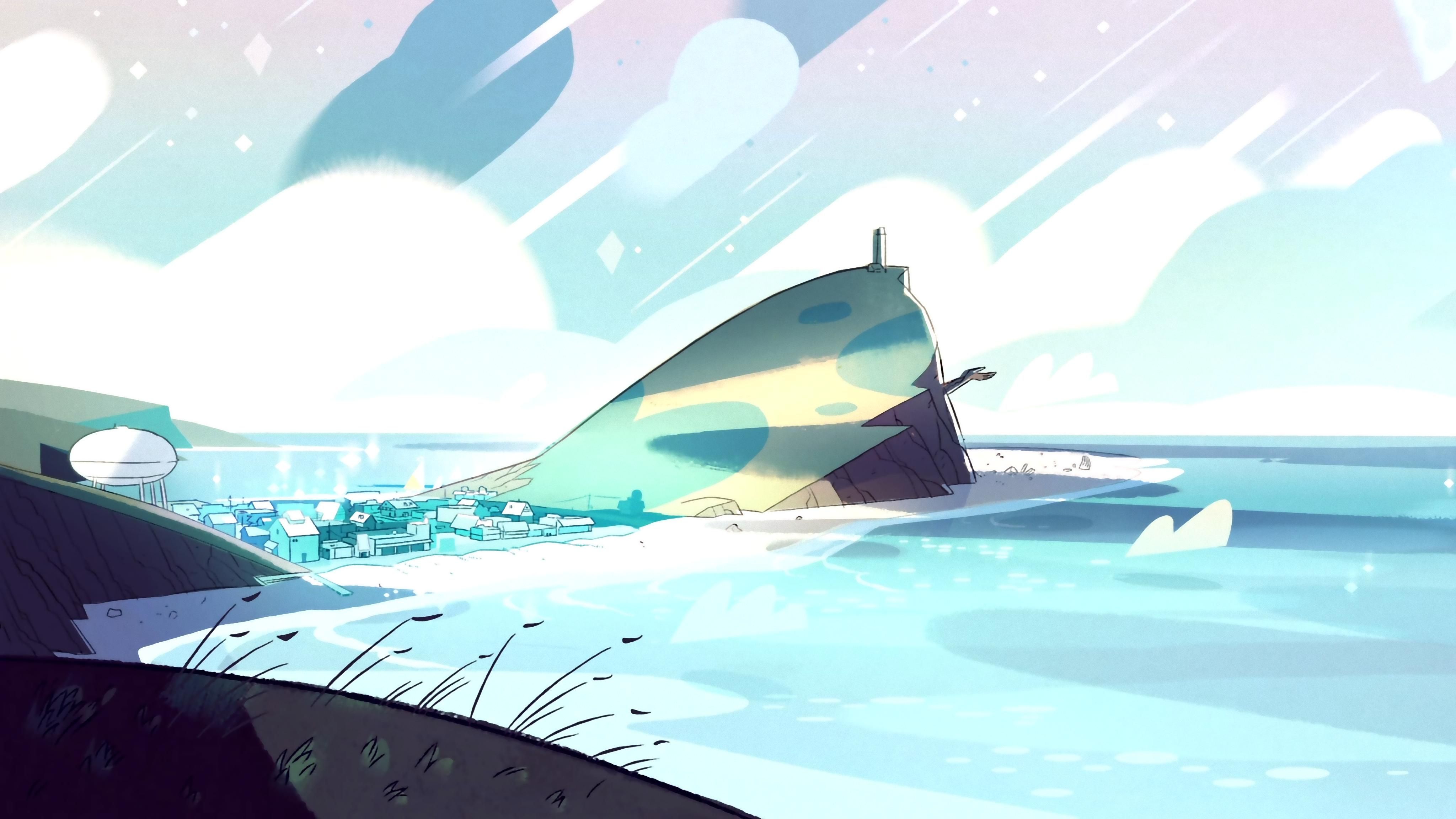 Steven Universe Backgrounds Beach