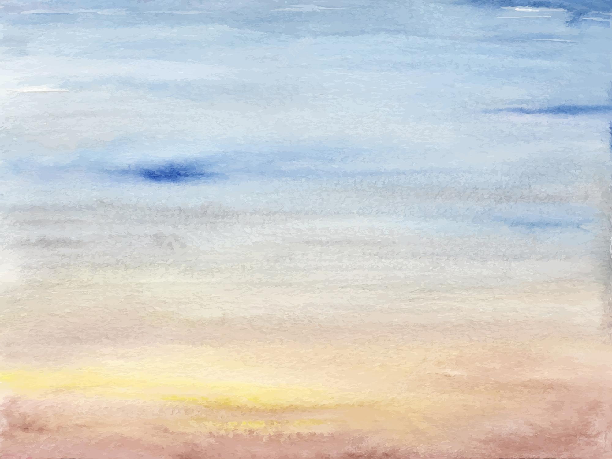 Sunset Watercolor Background