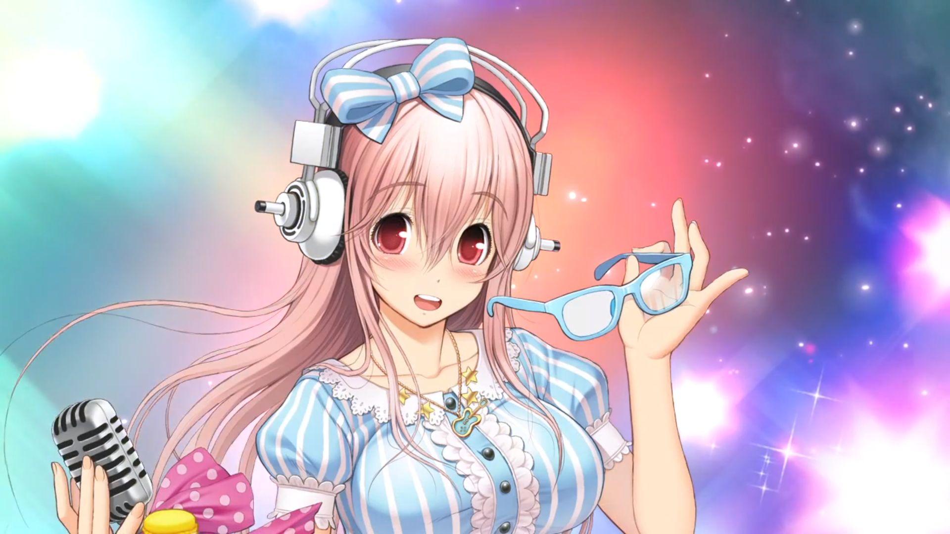 Super Sonico Background