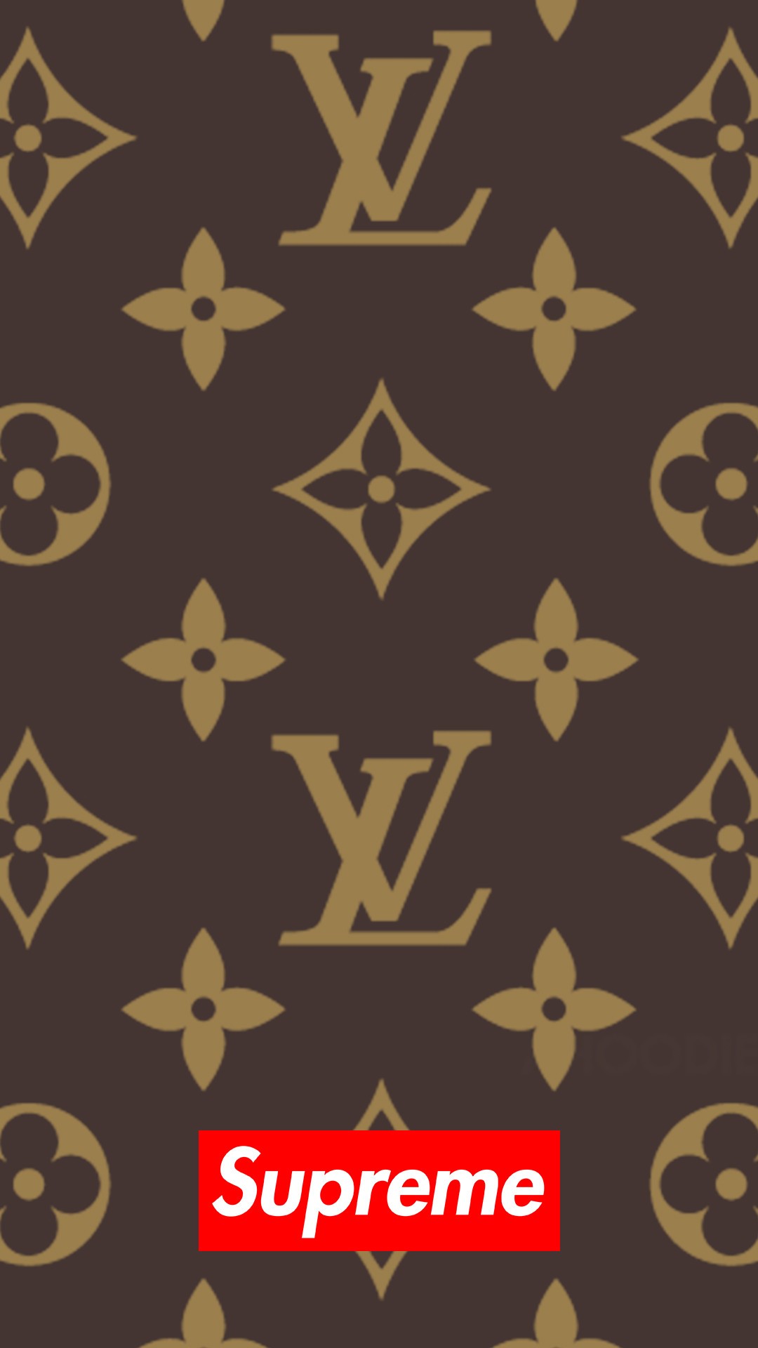 Supreme X Louis Vuitton Background