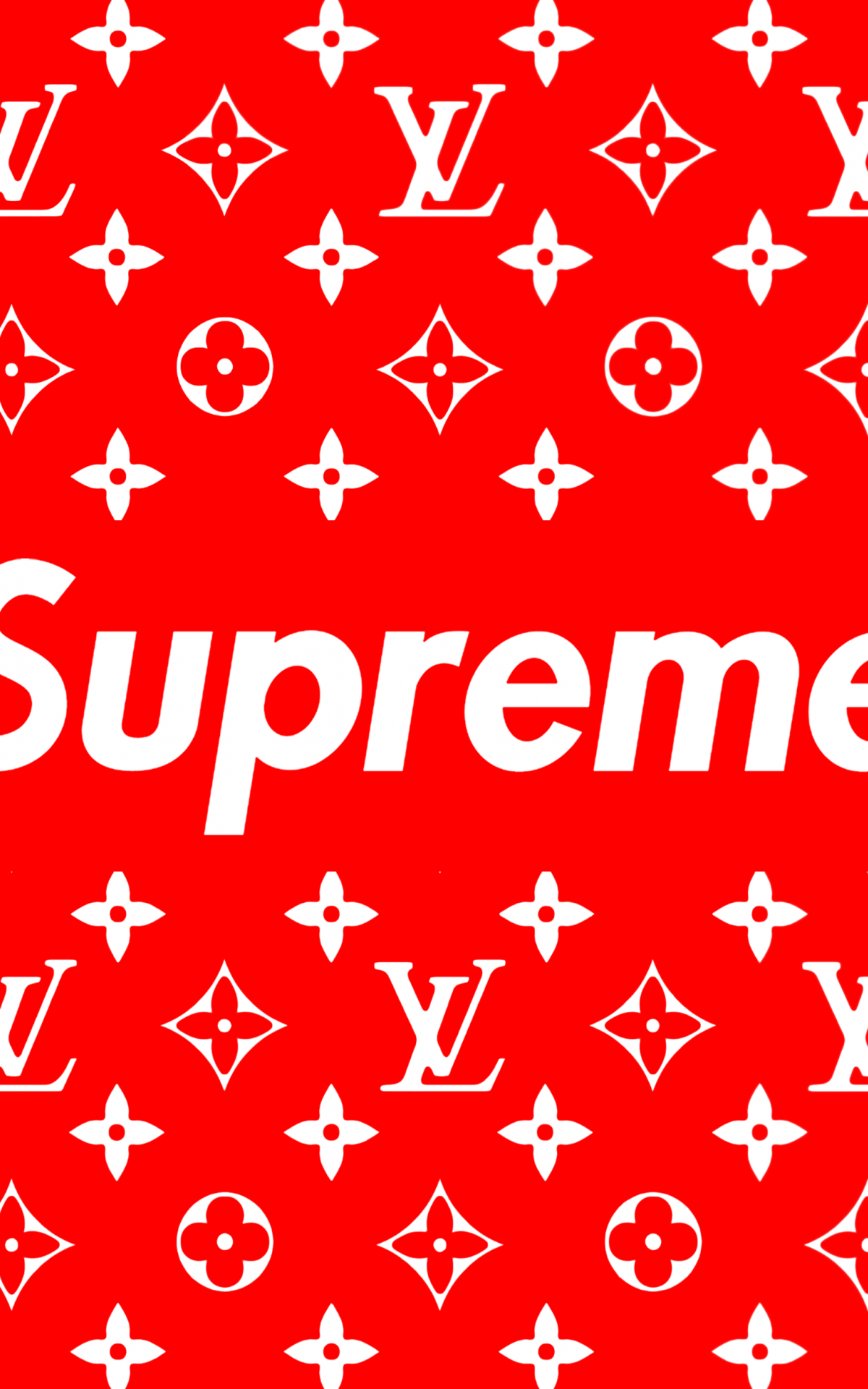 Supreme X Louis Vuitton Background