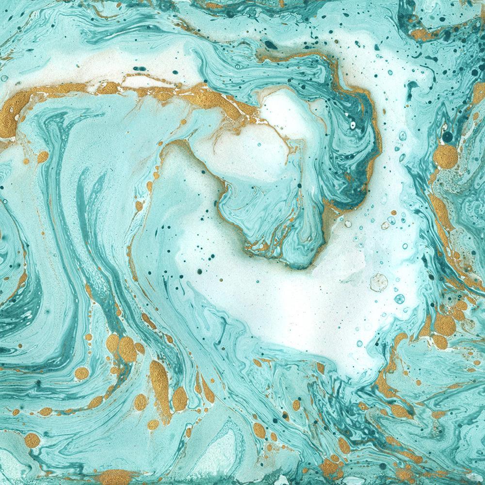 Teal Marble Background