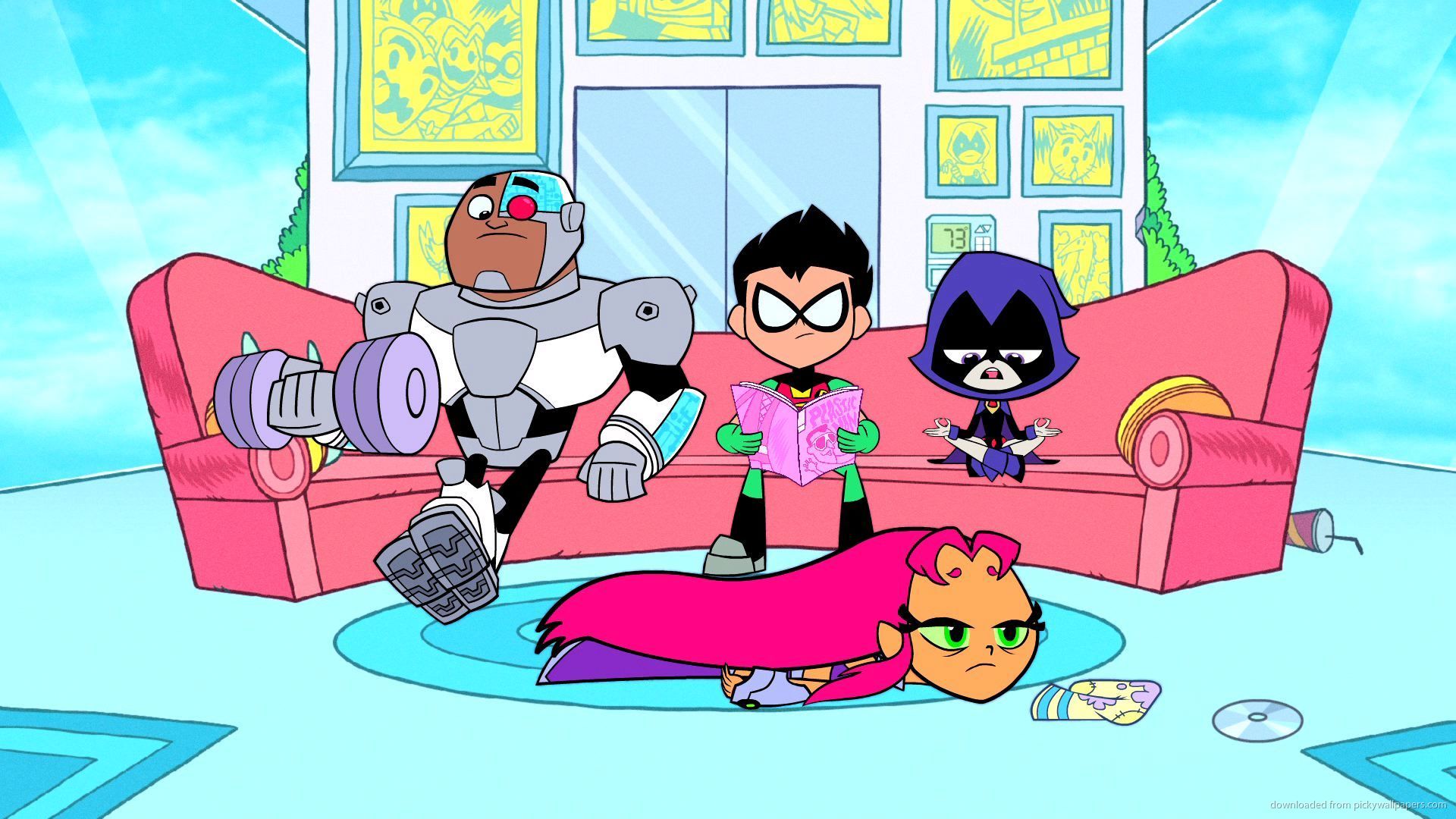 Teen Titans Go Backgrounds