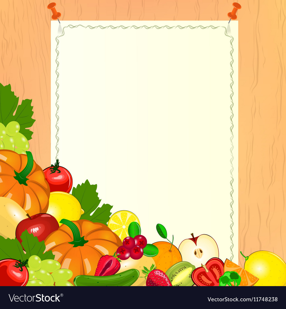 Thanksgiving Menu Background