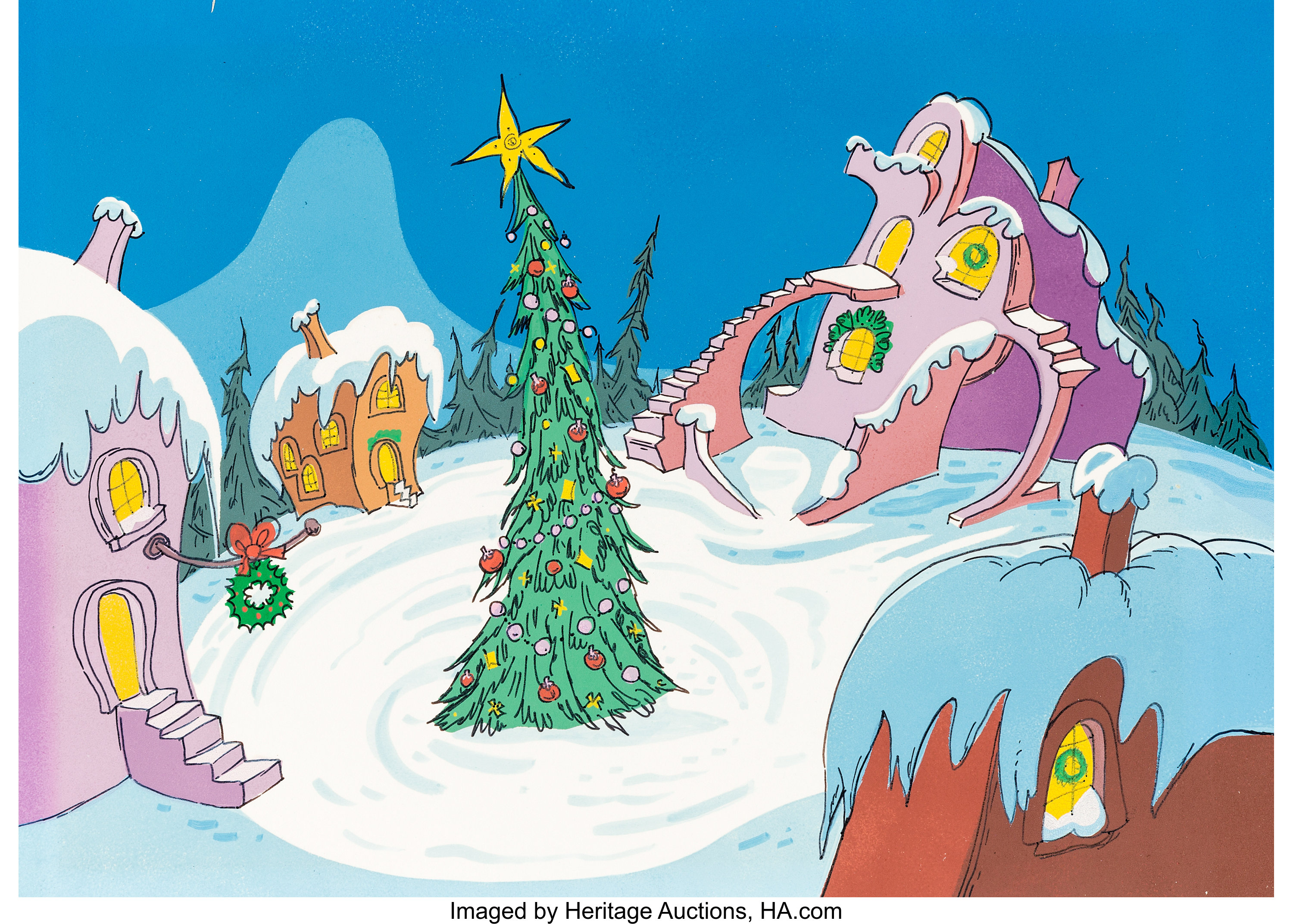 The Grinch Whoville Background