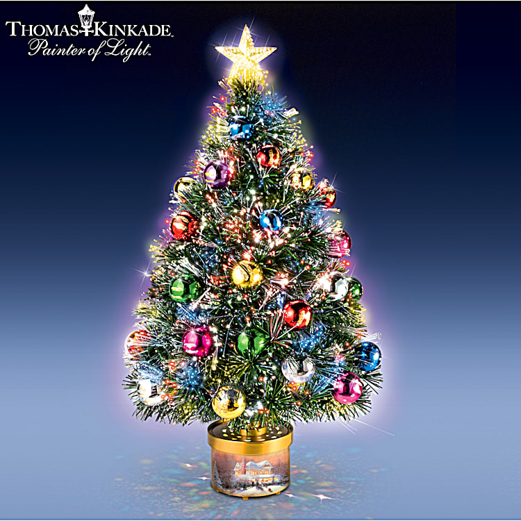 Thomas Kinkade Christmas Background