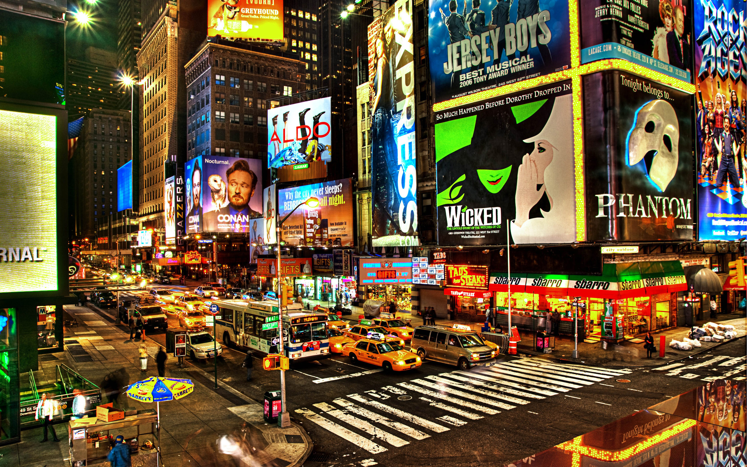 Times Square Background