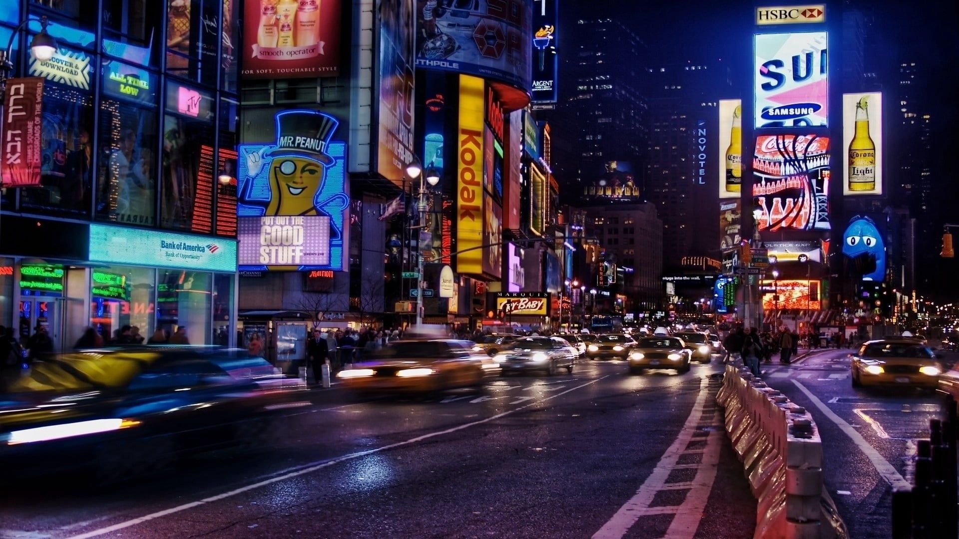 Times Square Background