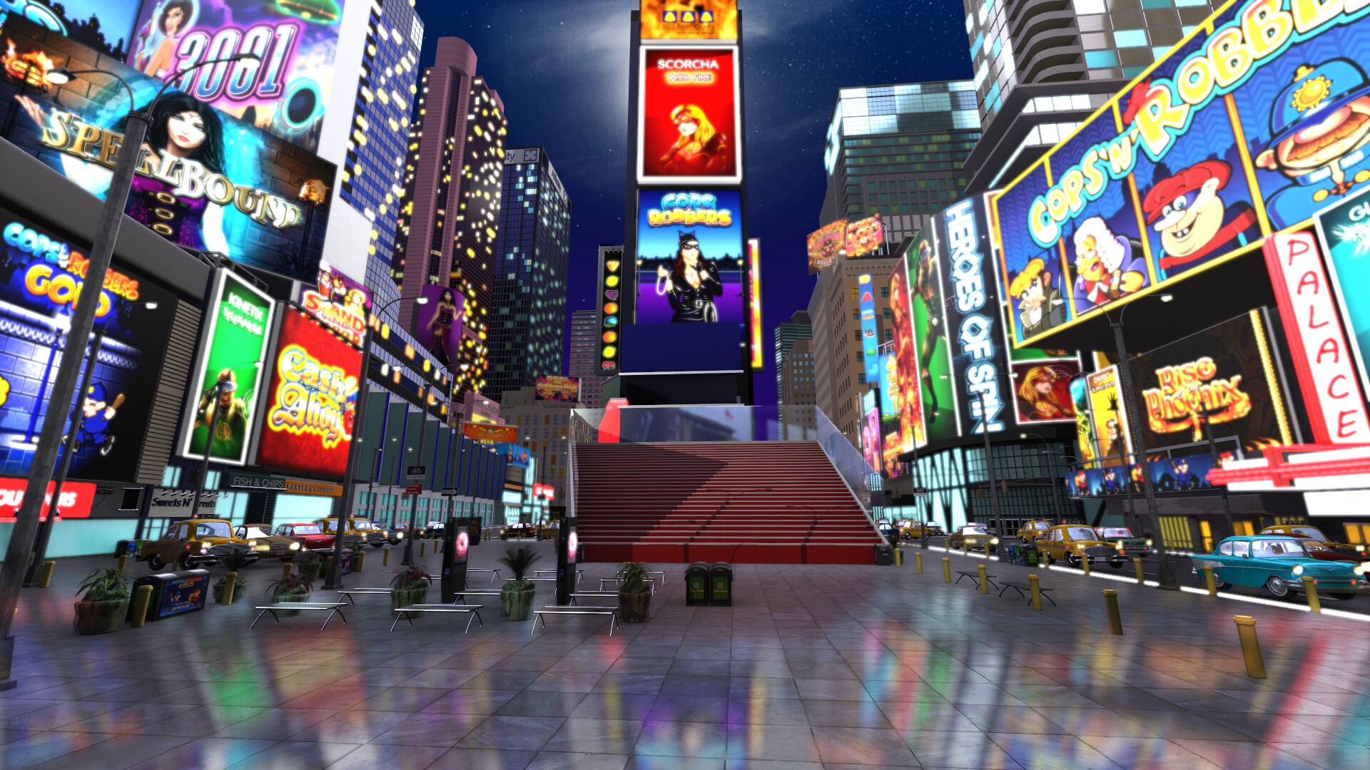Times Square Background