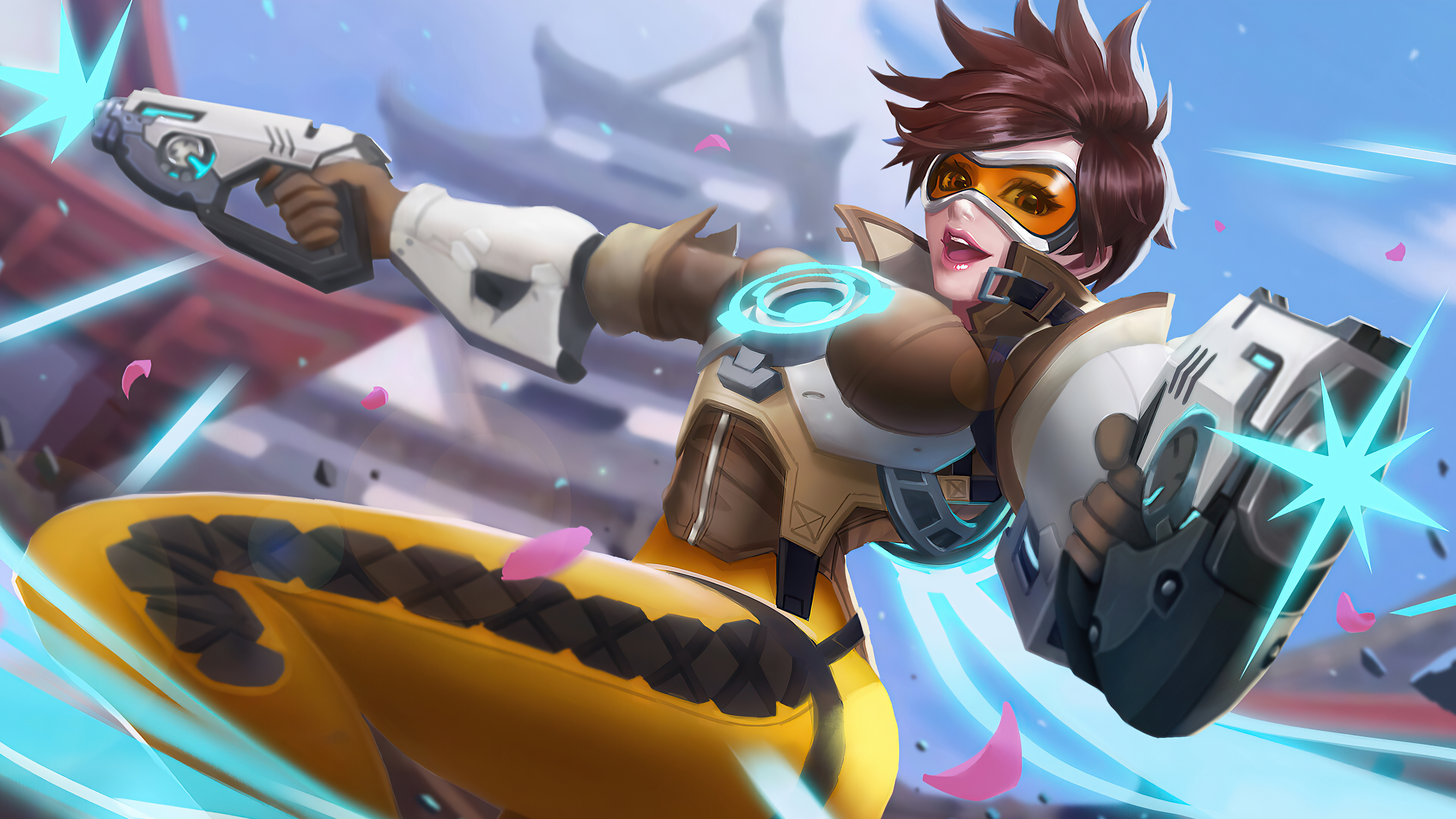 Tracer Backgrounds