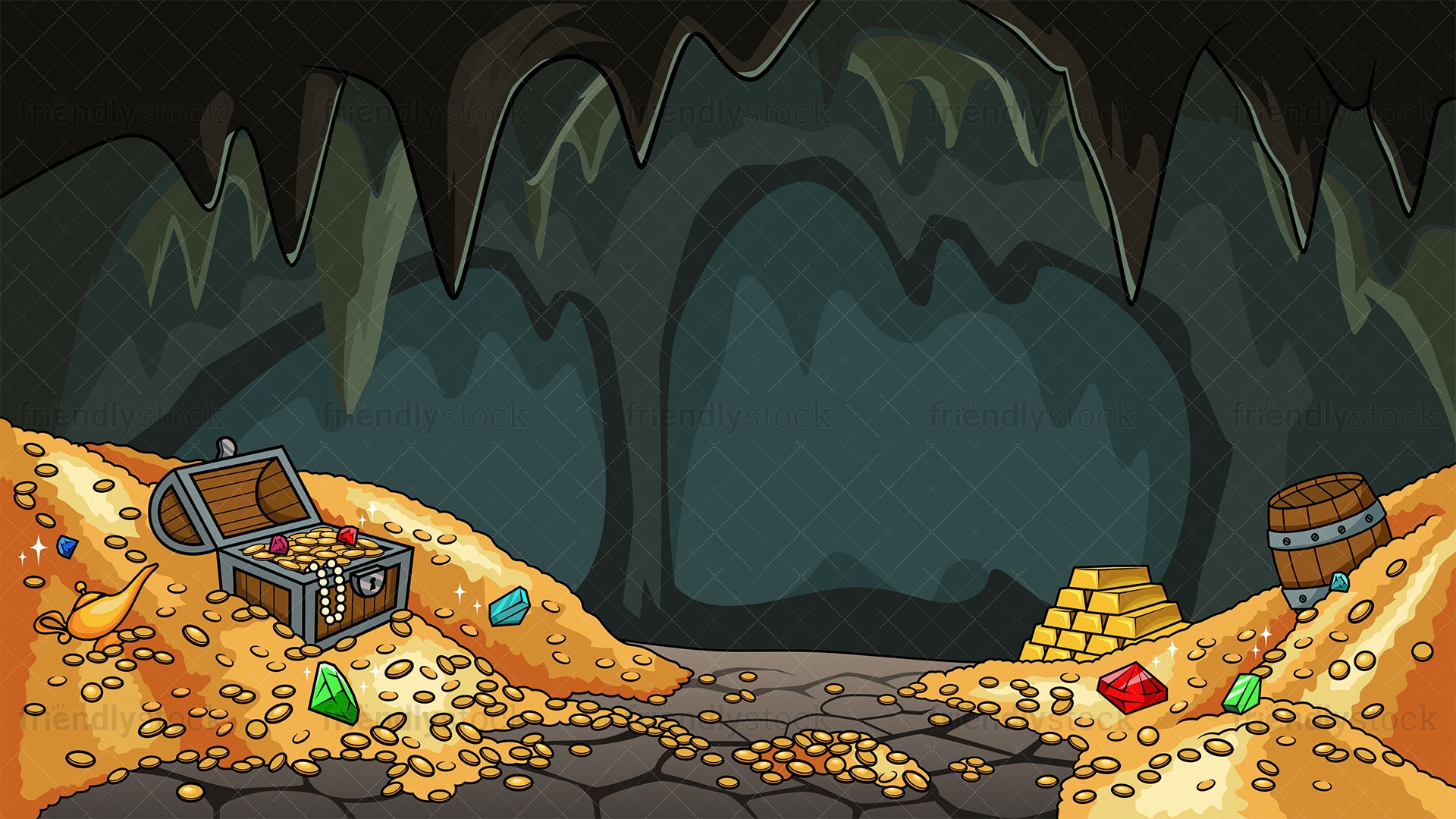 Treasure Background