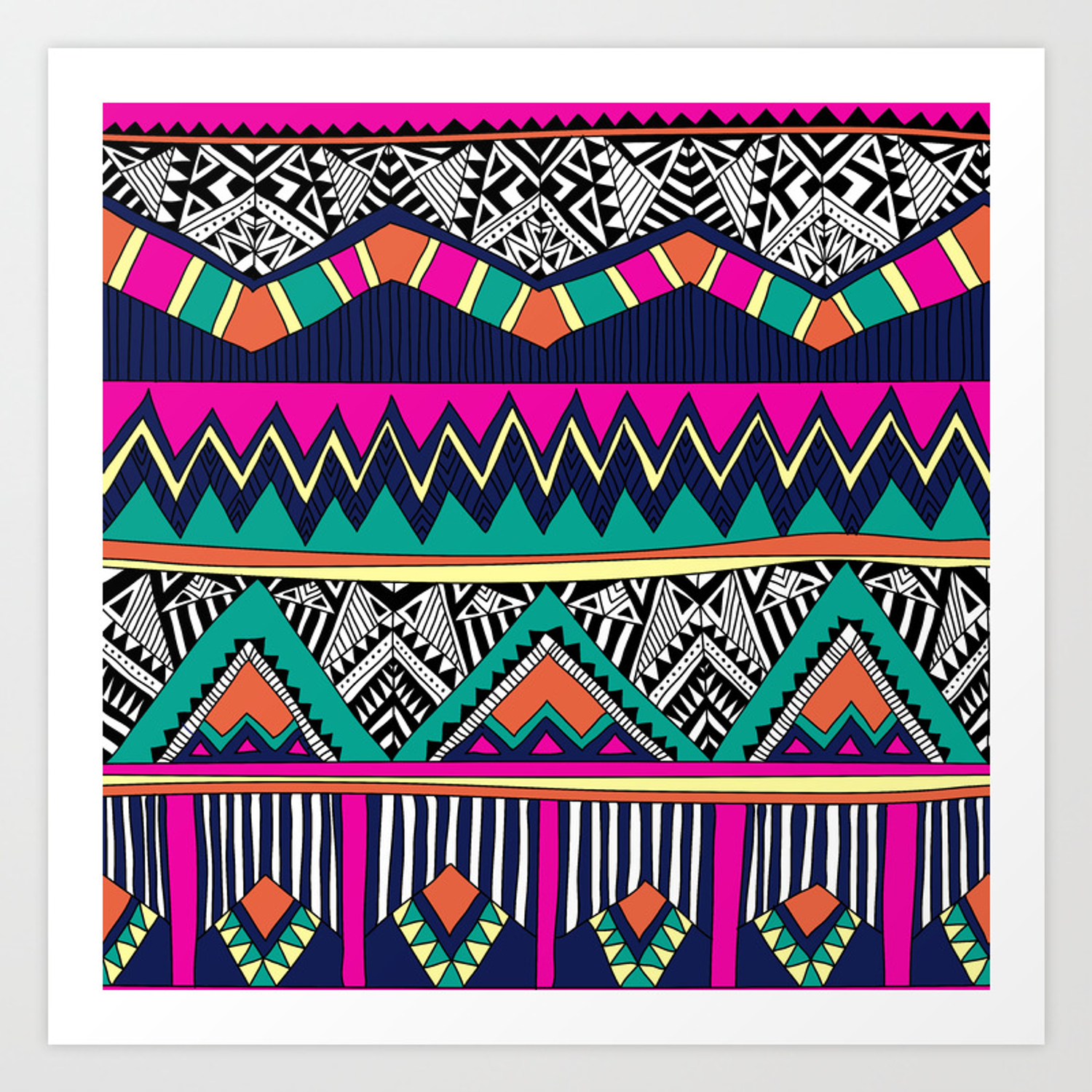 Tribal Prints Background