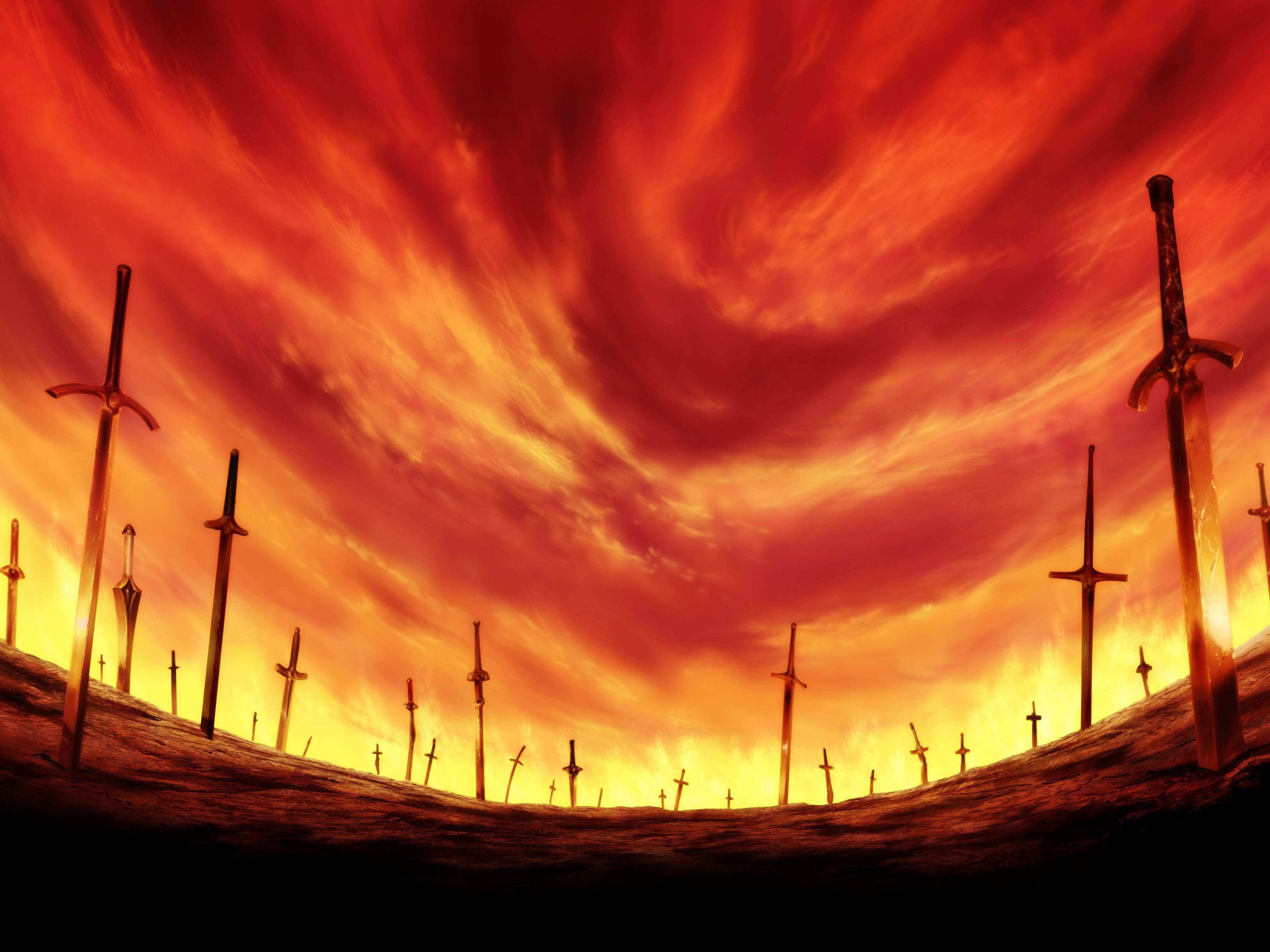 Unlimited Blade Works Background