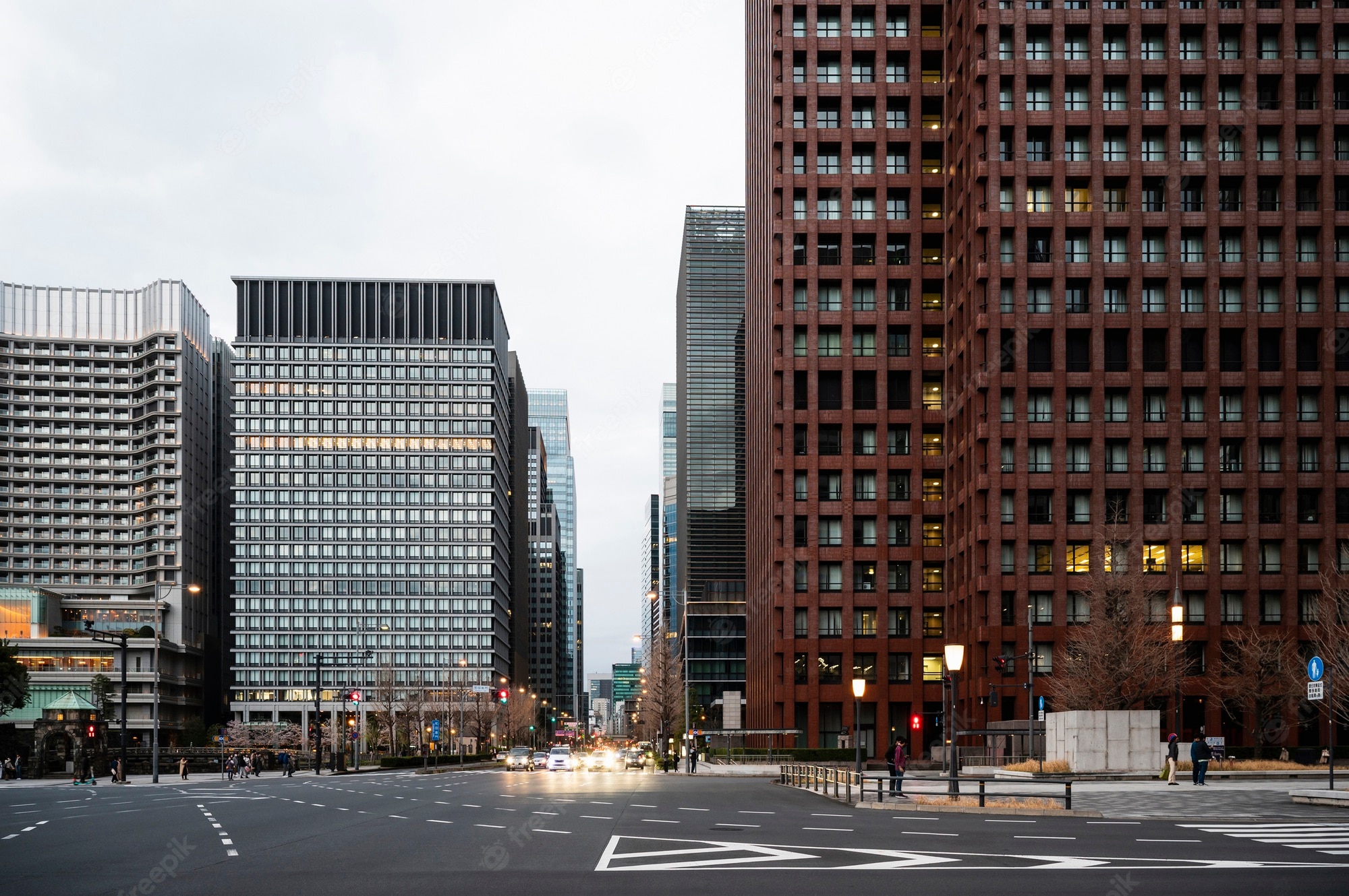 Urban Street Background