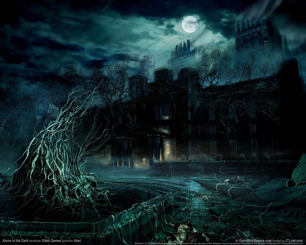 Vampire Castle Background