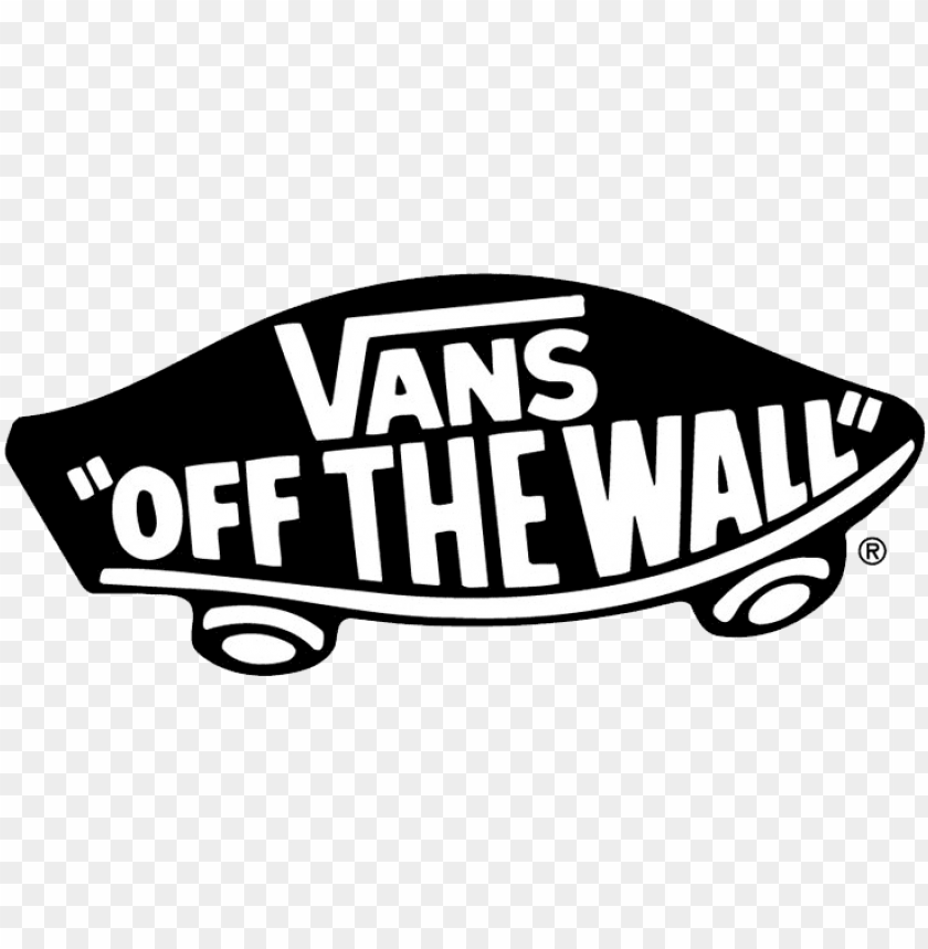 Vans Logo Black Background