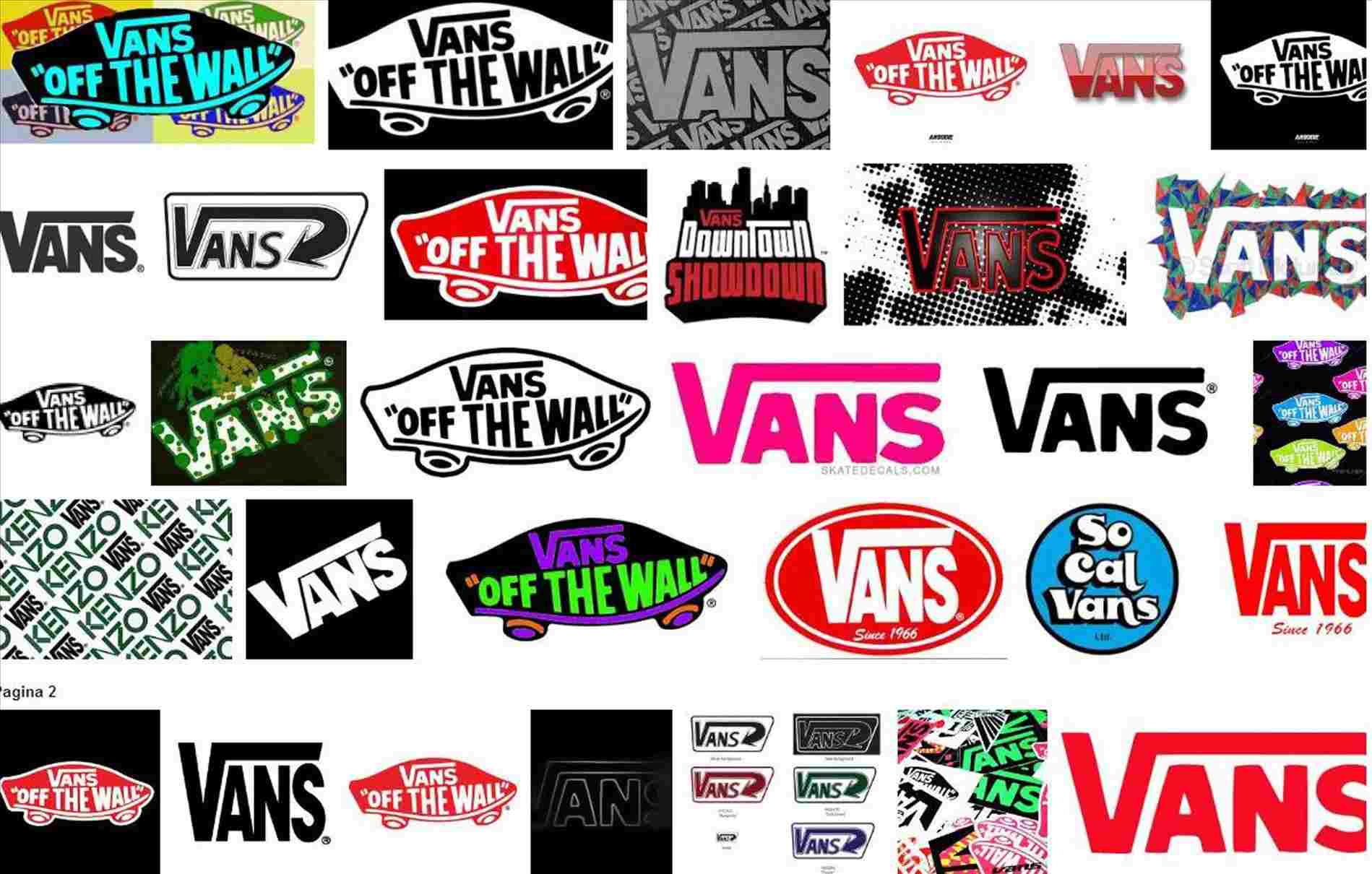 Vans Logo Black Background