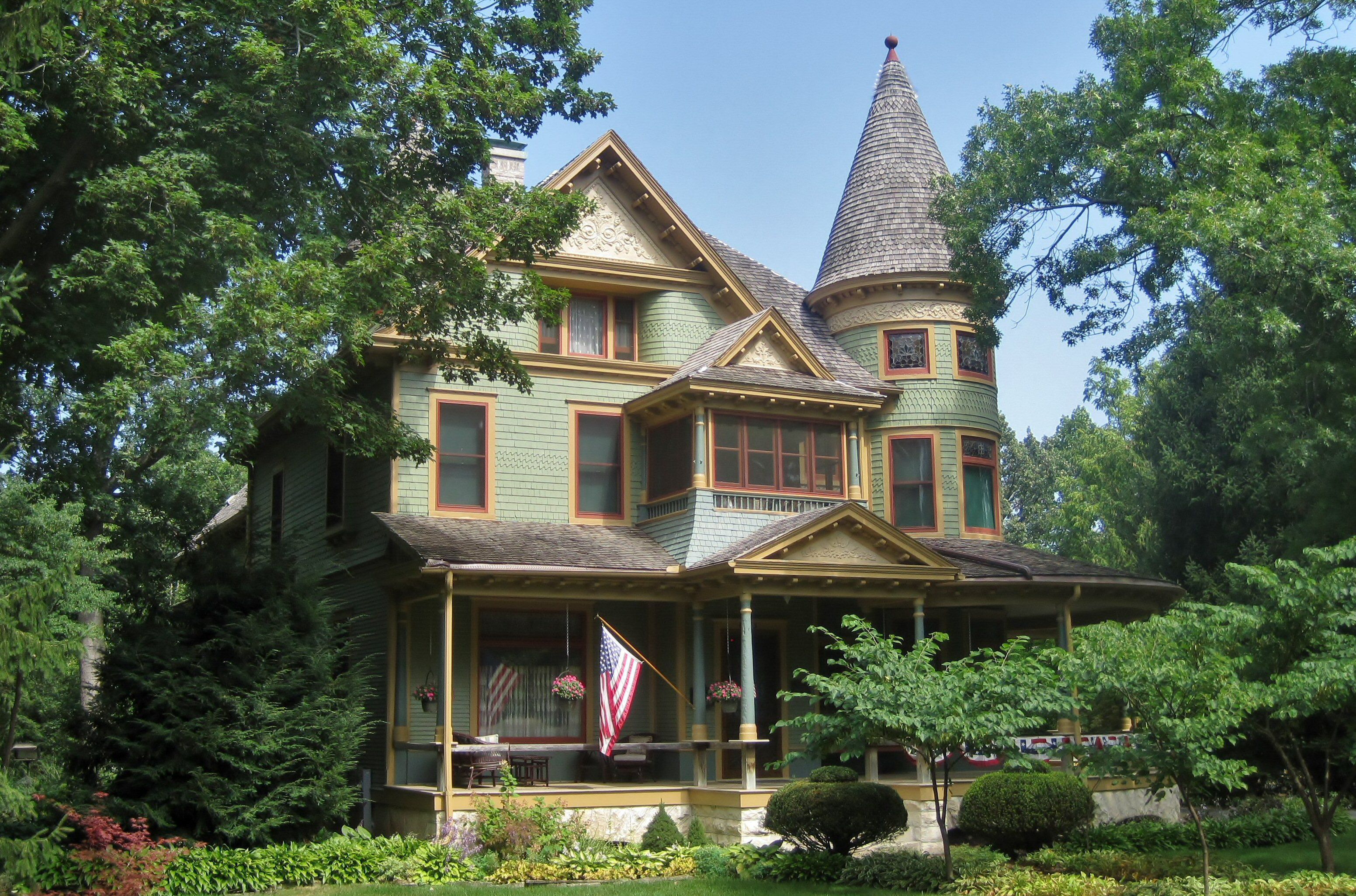 Victorian House Background