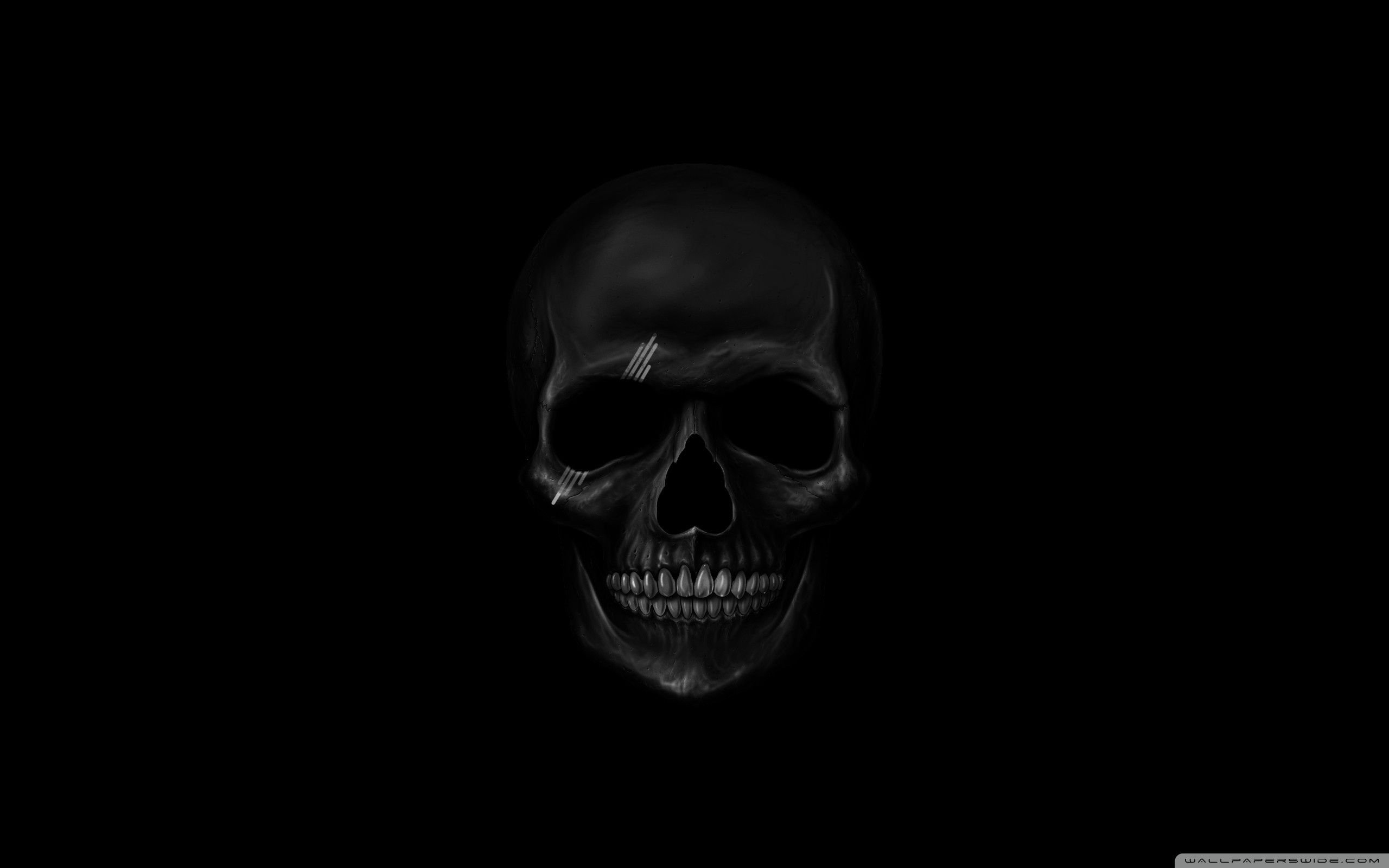 Wallpaper Skull Background