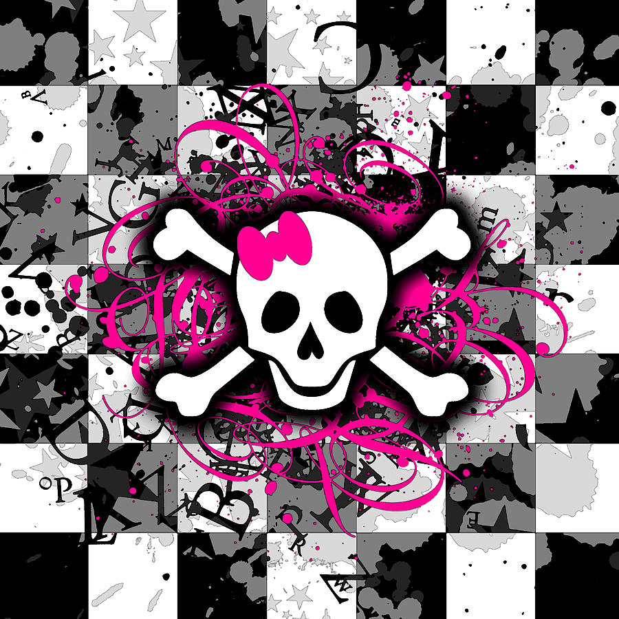 Wallpaper Skull Background