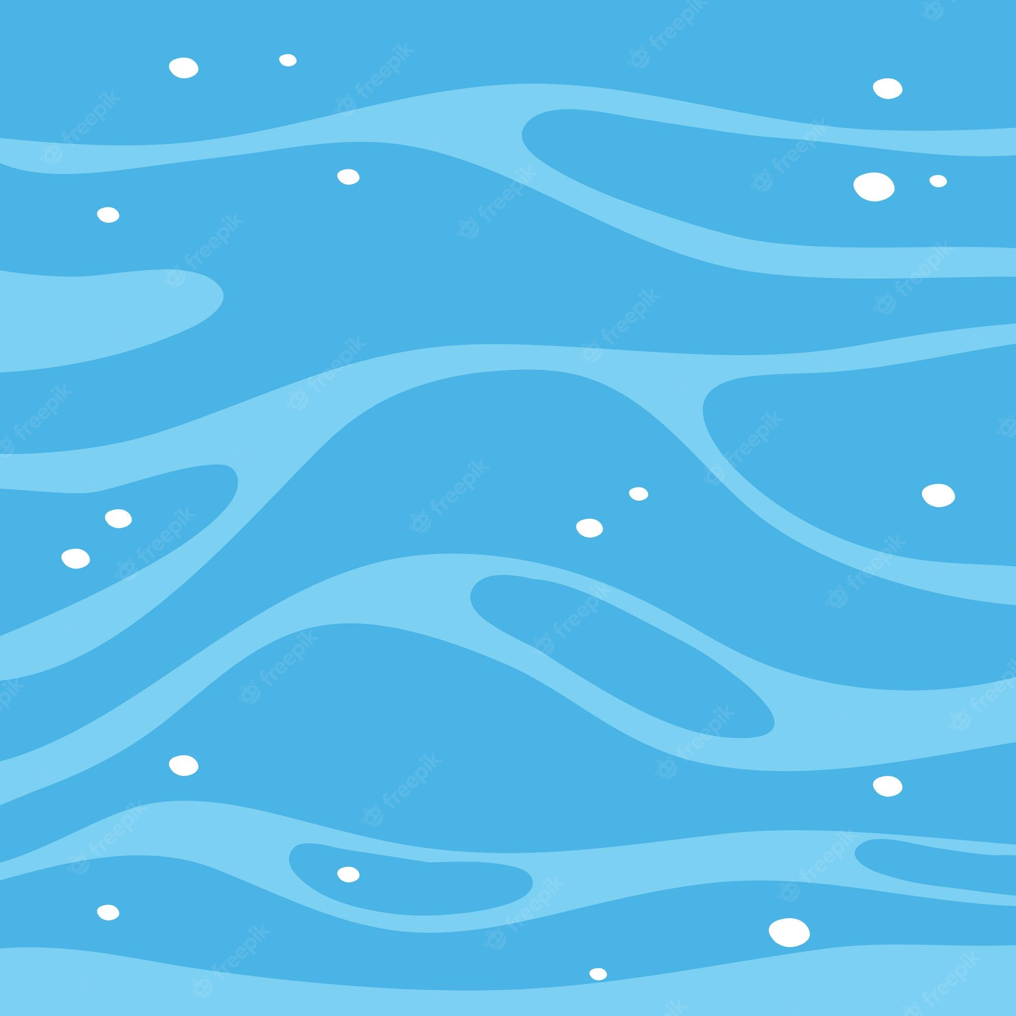 Water Cartoon Background