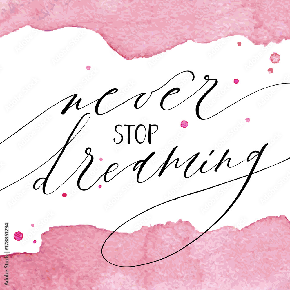 Watercolor Quote Background