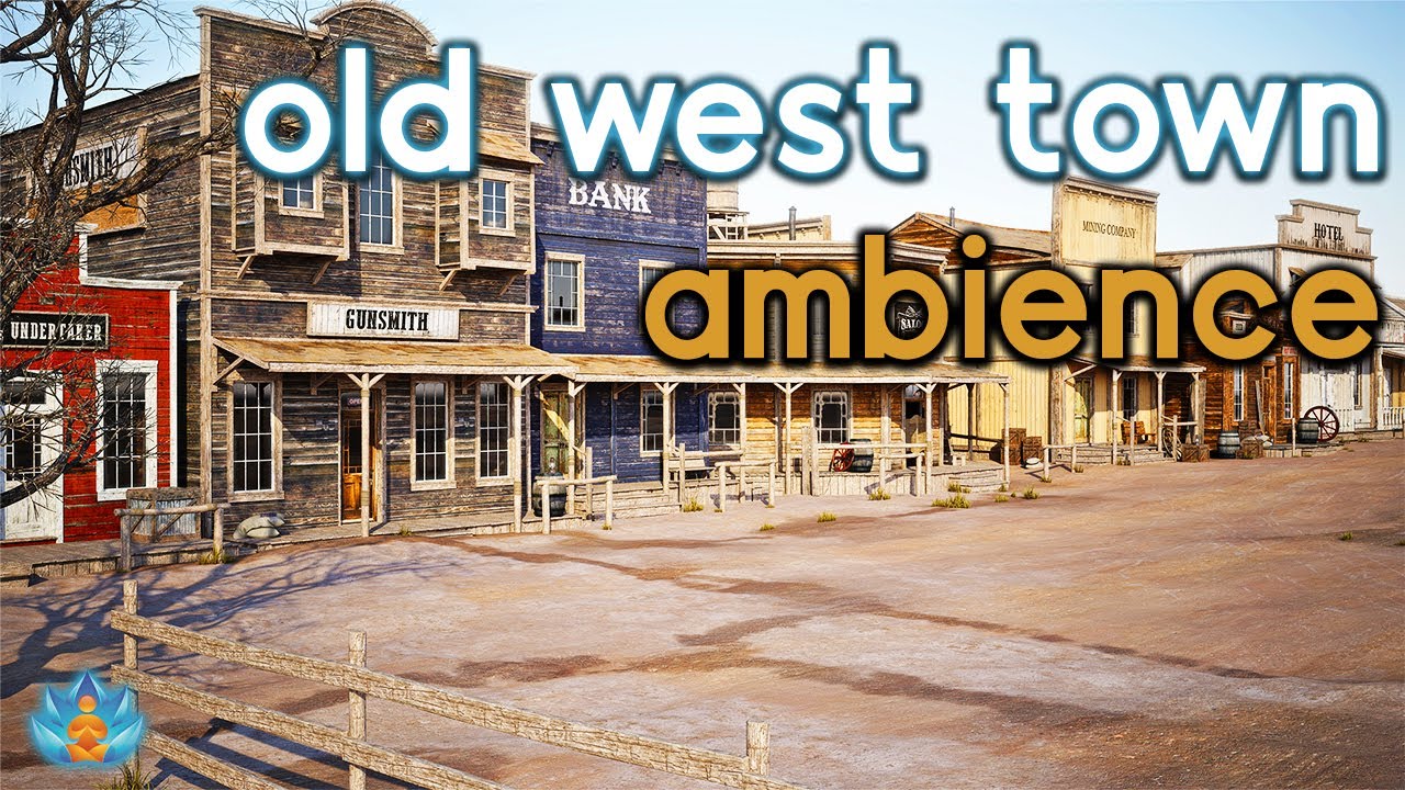 Western Town Background