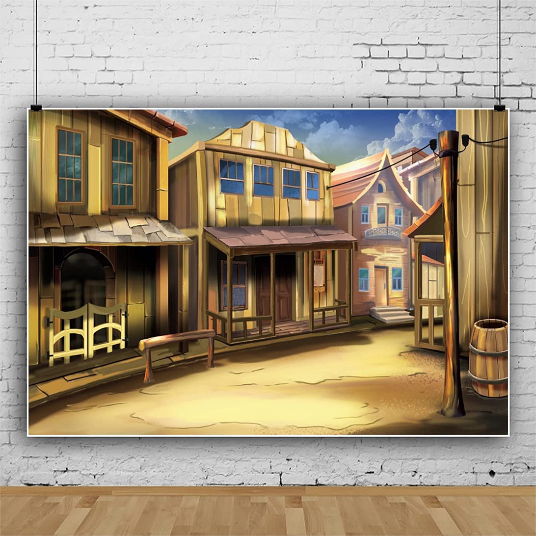 Western Town Background