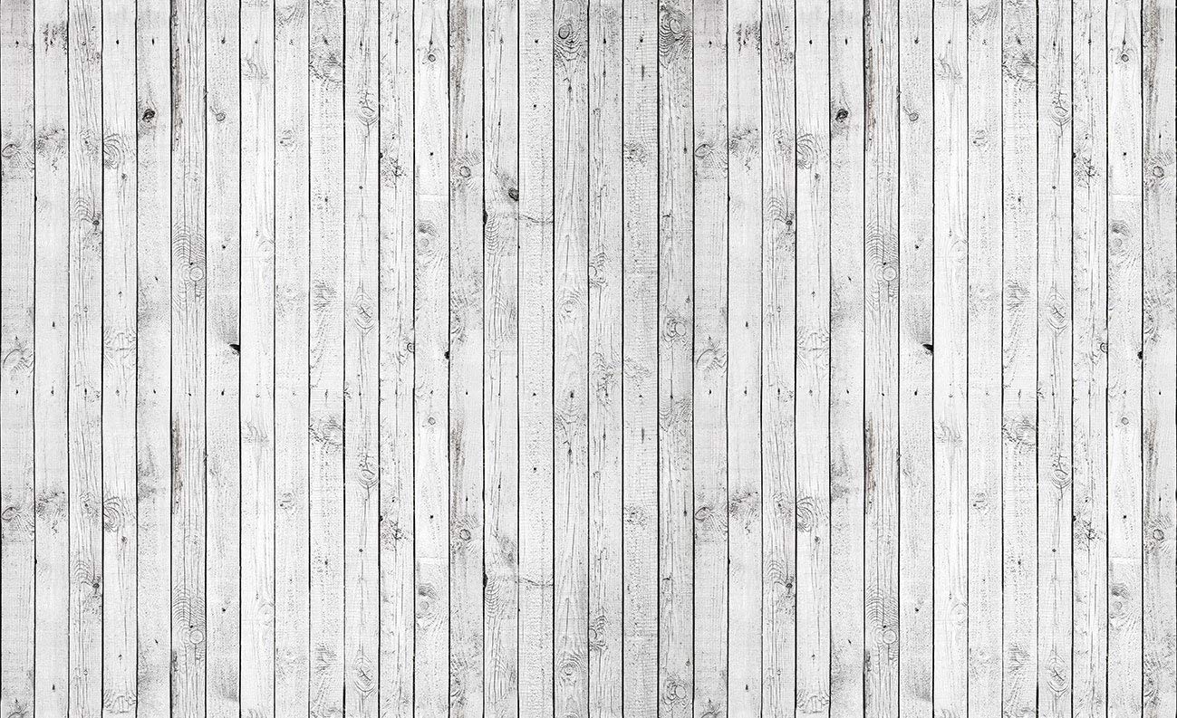 White Wood Background