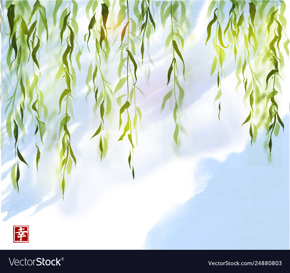 Willow Tree Background